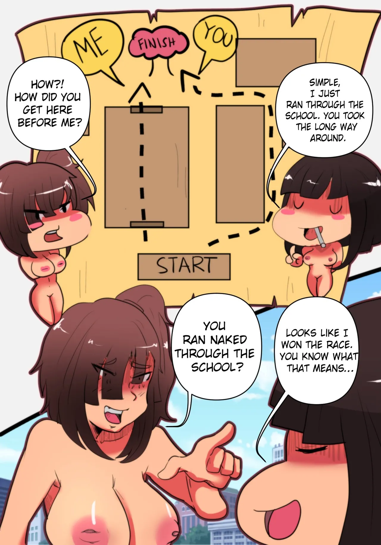 Izumi is Over Confident porn comic picture 7
