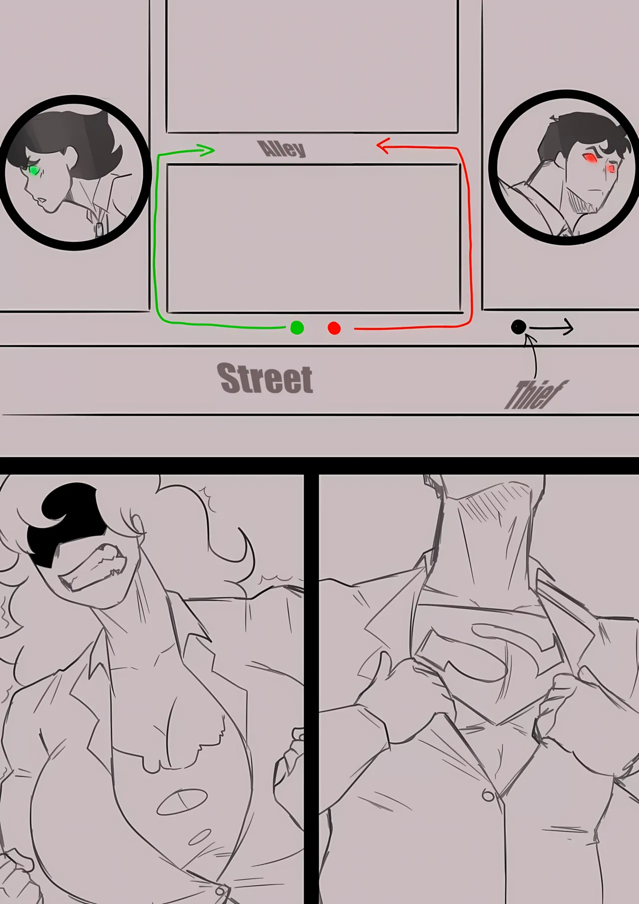 Jenny & Clark: My Sexual Adventures with Superman porn comic picture 12