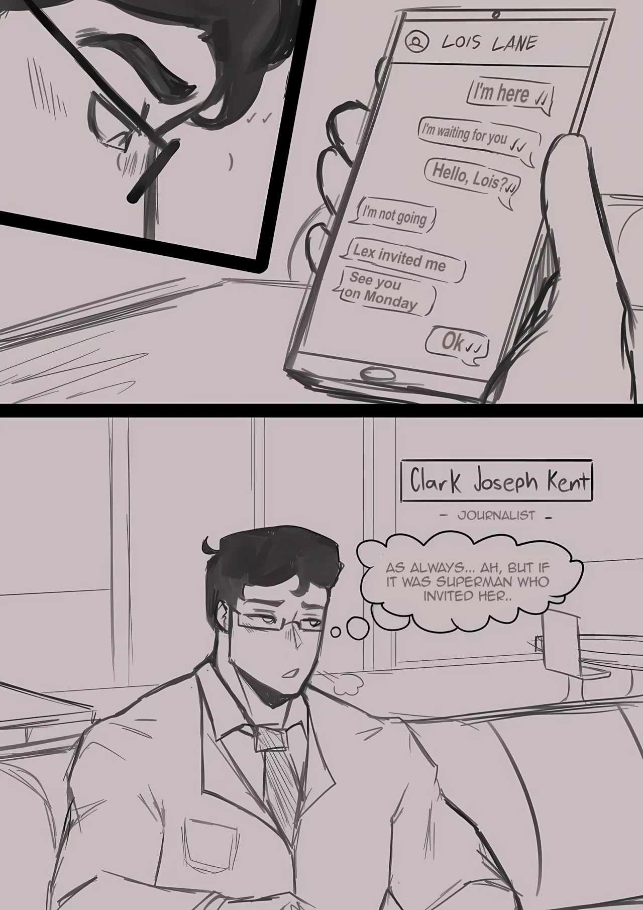 Jenny & Clark: My Sexual Adventures with Superman porn comic picture 3