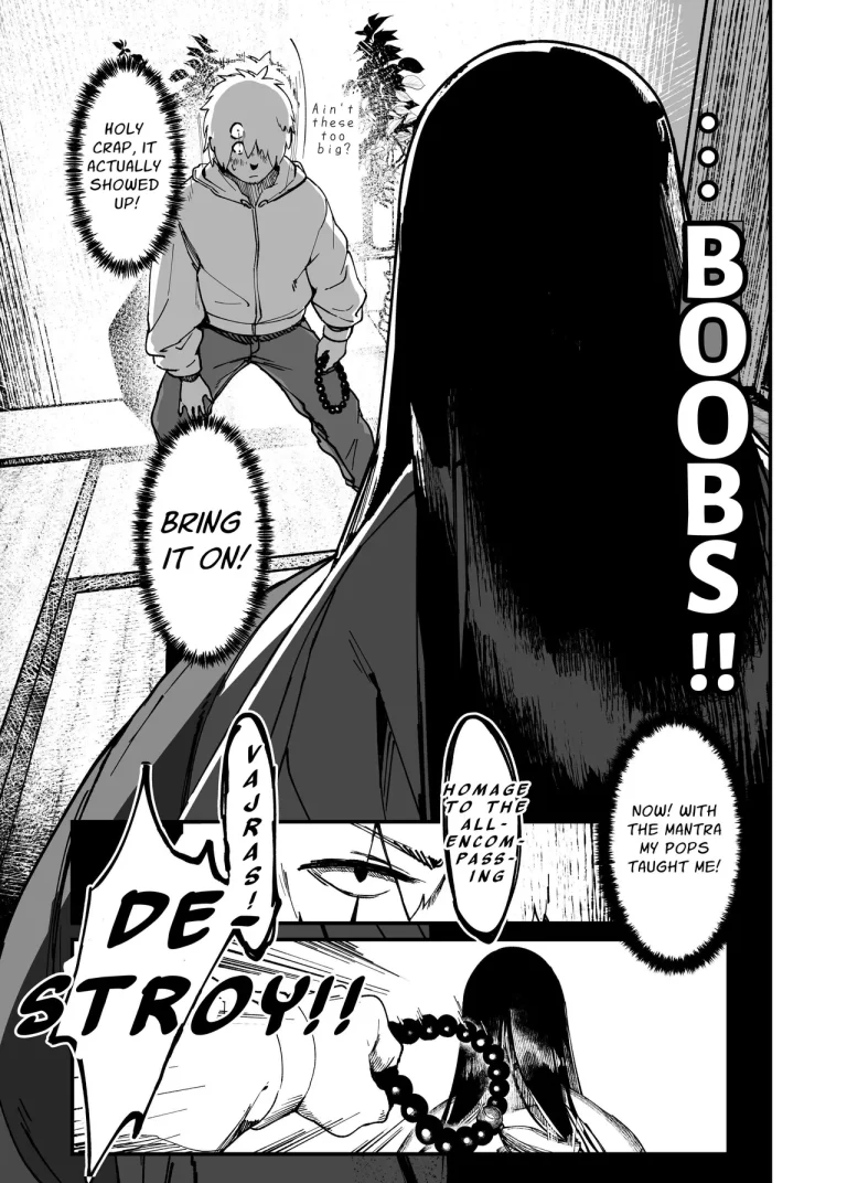 Jibakurei-chan wa Oppai ga Yowai porn comic picture 9