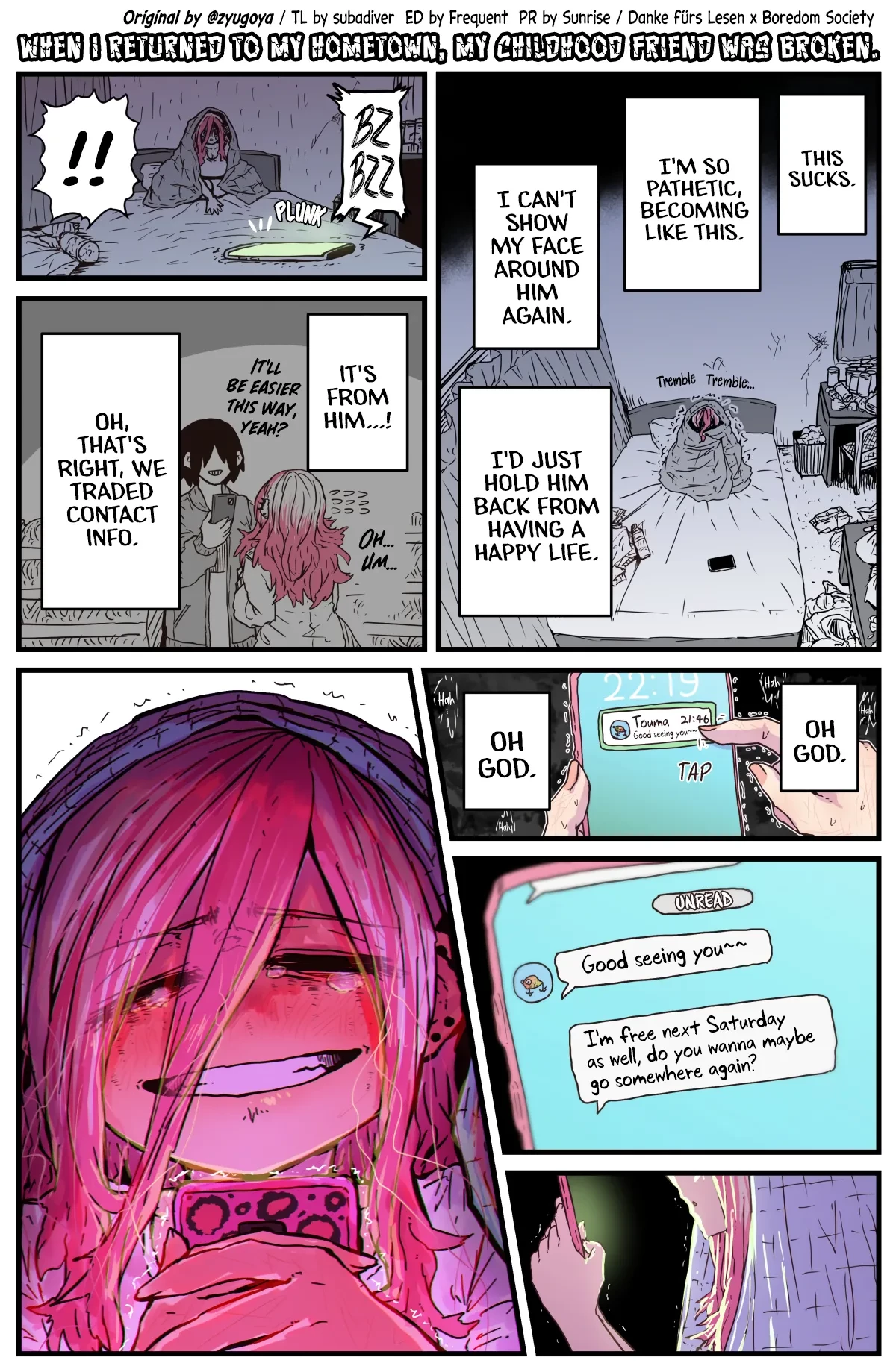 Jimoto ni Kaettekitara Osananajimi ga Kowareteta | When I Returned to My Hometown, My Childhood Friend was Broken (MainStory+FANBOX) porn comic picture 12