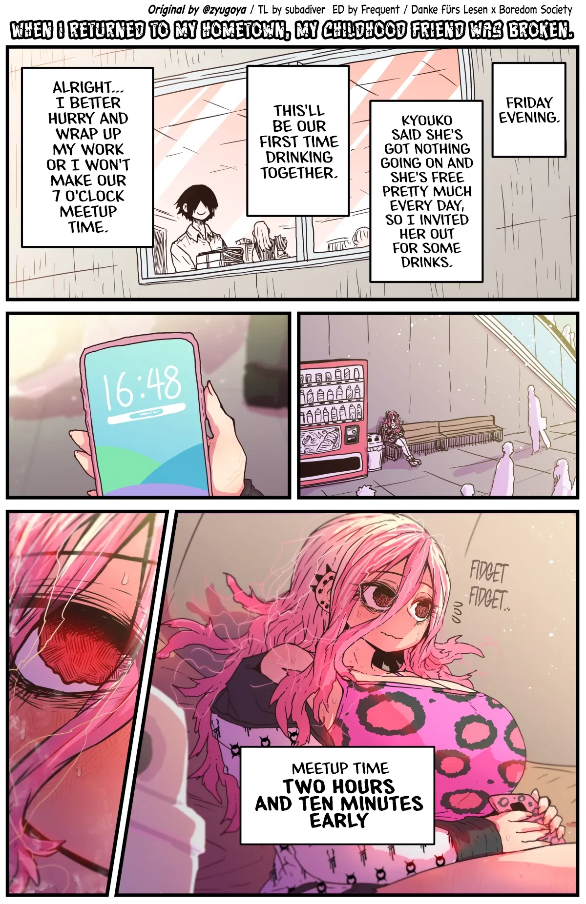 Jimoto ni Kaettekitara Osananajimi ga Kowareteta | When I Returned to My Hometown, My Childhood Friend was Broken (MainStory+FANBOX) porn comic picture 13