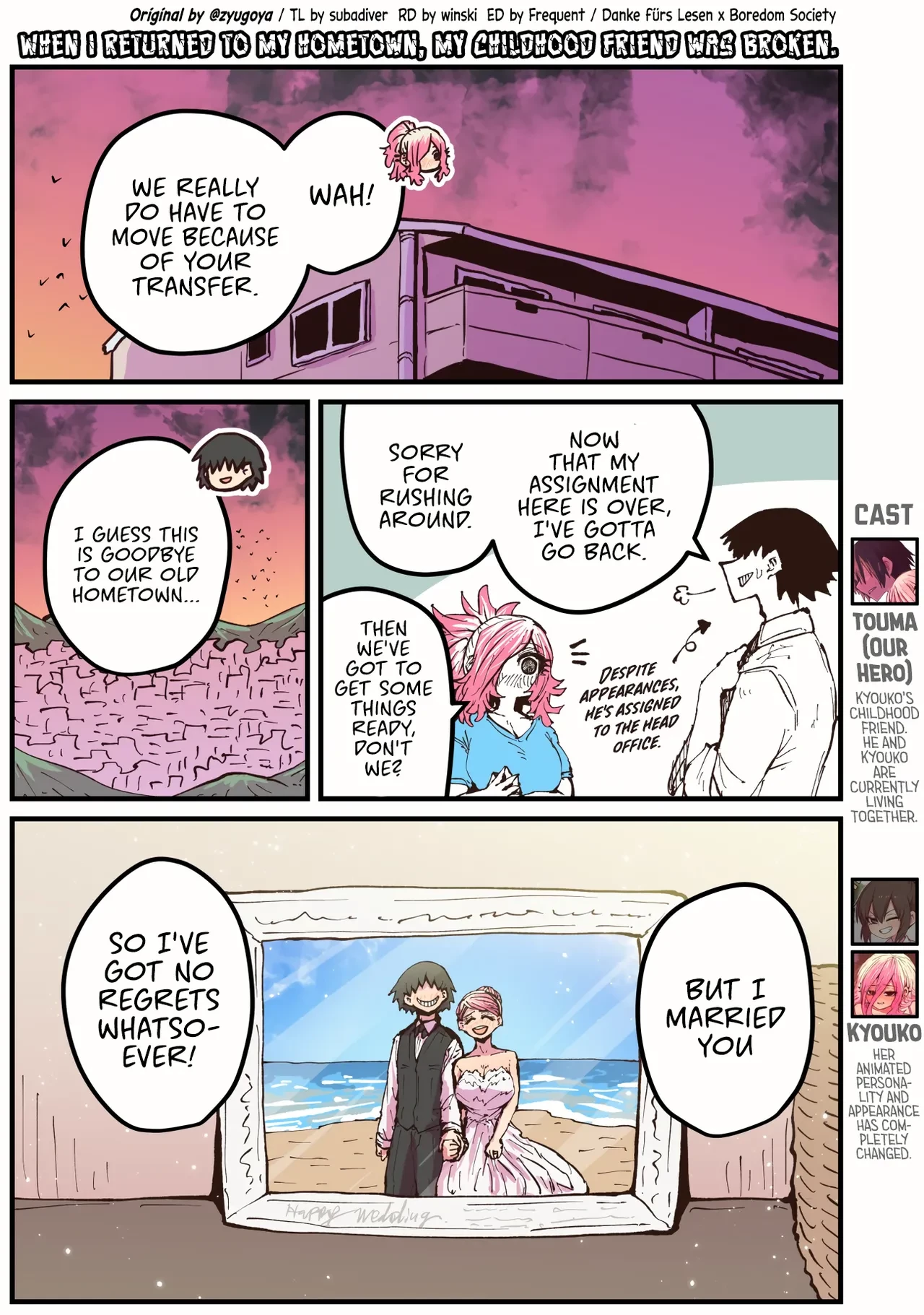 Jimoto ni Kaettekitara Osananajimi ga Kowareteta | When I Returned to My Hometown, My Childhood Friend was Broken (MainStory+FANBOX) porn comic picture 133