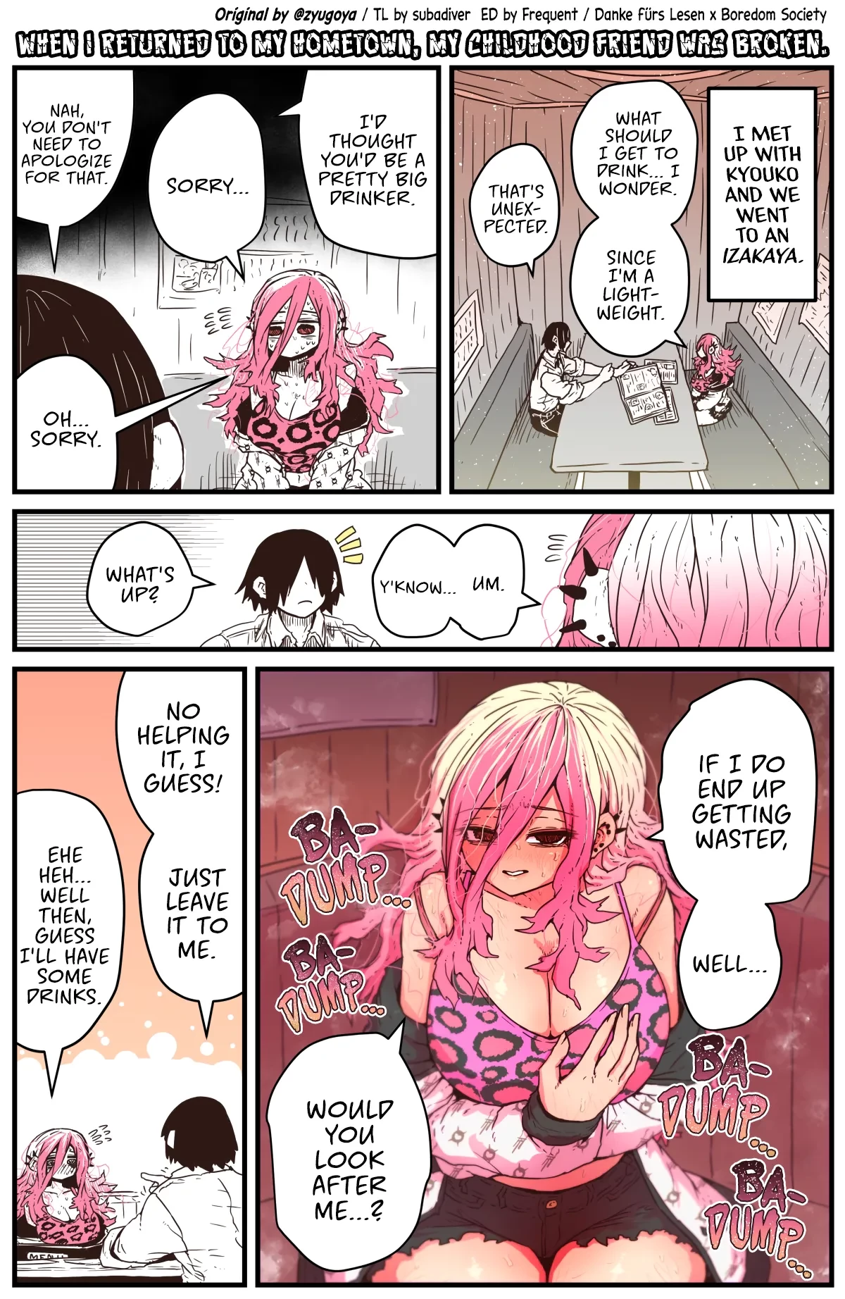 Jimoto ni Kaettekitara Osananajimi ga Kowareteta | When I Returned to My Hometown, My Childhood Friend was Broken (MainStory+FANBOX) porn comic picture 14