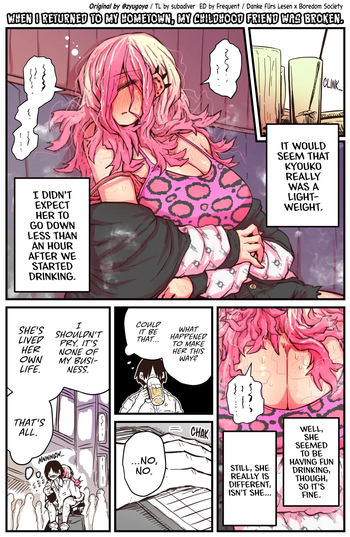 Jimoto ni Kaettekitara Osananajimi ga Kowareteta | When I Returned to My Hometown, My Childhood Friend was Broken (MainStory+FANBOX) porn comic picture 15