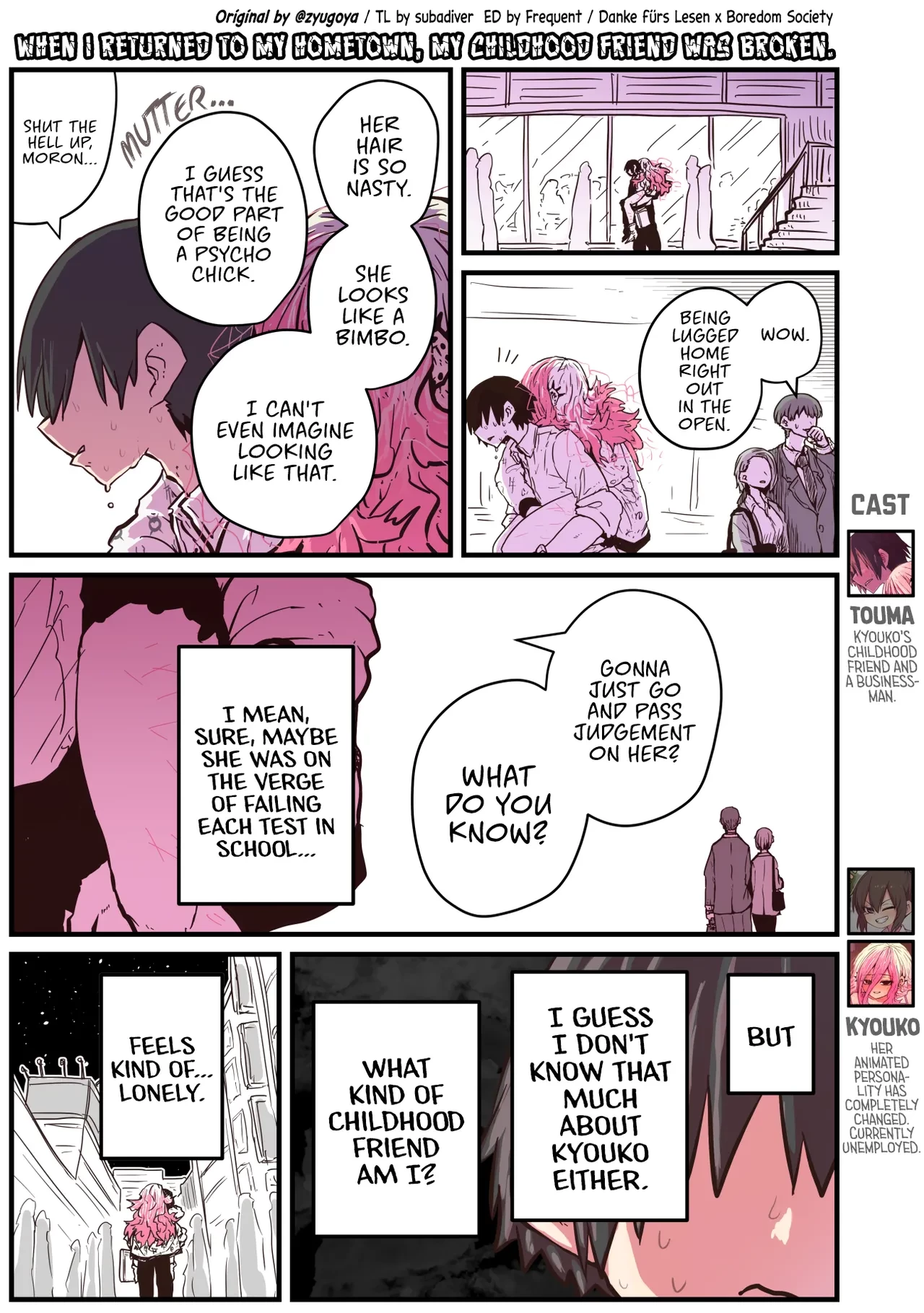 Jimoto ni Kaettekitara Osananajimi ga Kowareteta | When I Returned to My Hometown, My Childhood Friend was Broken (MainStory+FANBOX) porn comic picture 16