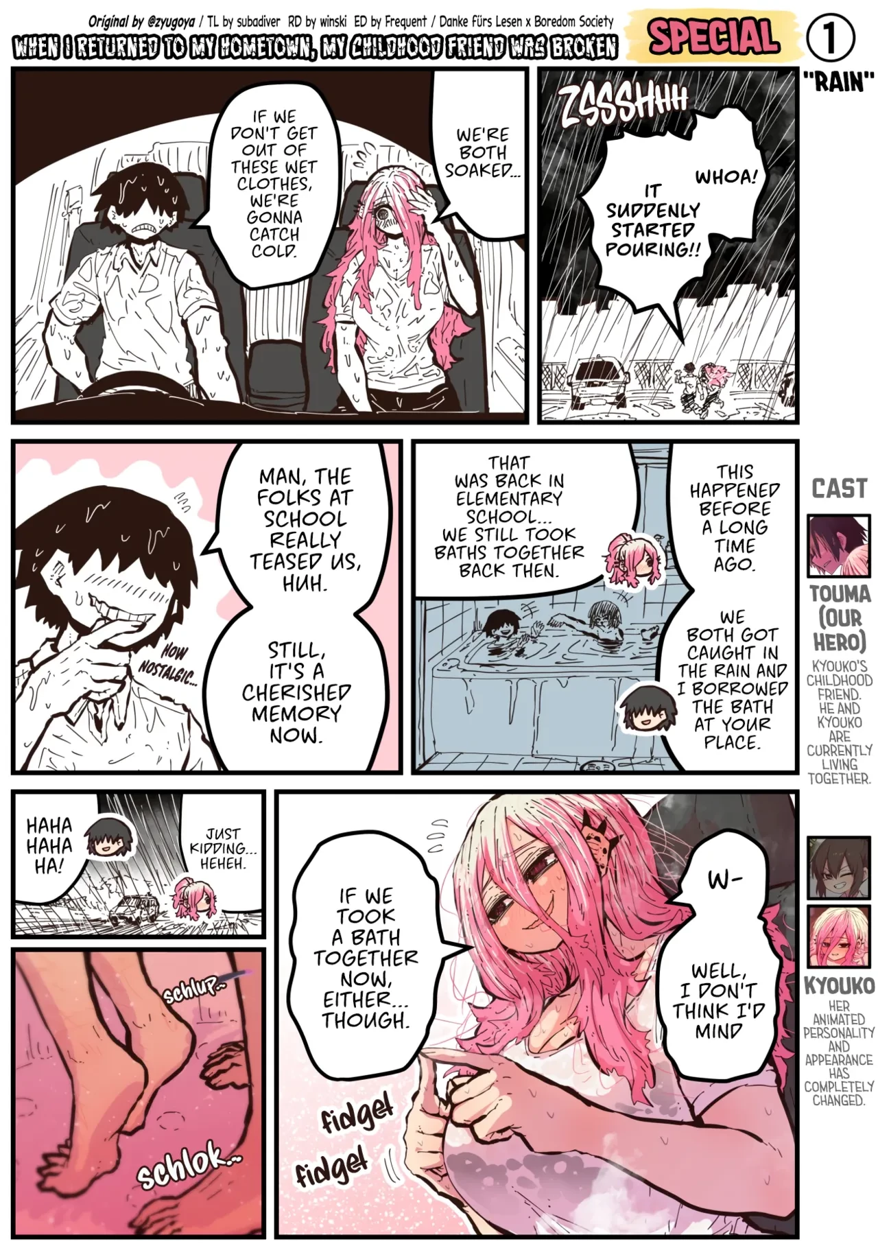 Jimoto ni Kaettekitara Osananajimi ga Kowareteta | When I Returned to My Hometown, My Childhood Friend was Broken (MainStory+FANBOX) porn comic picture 184