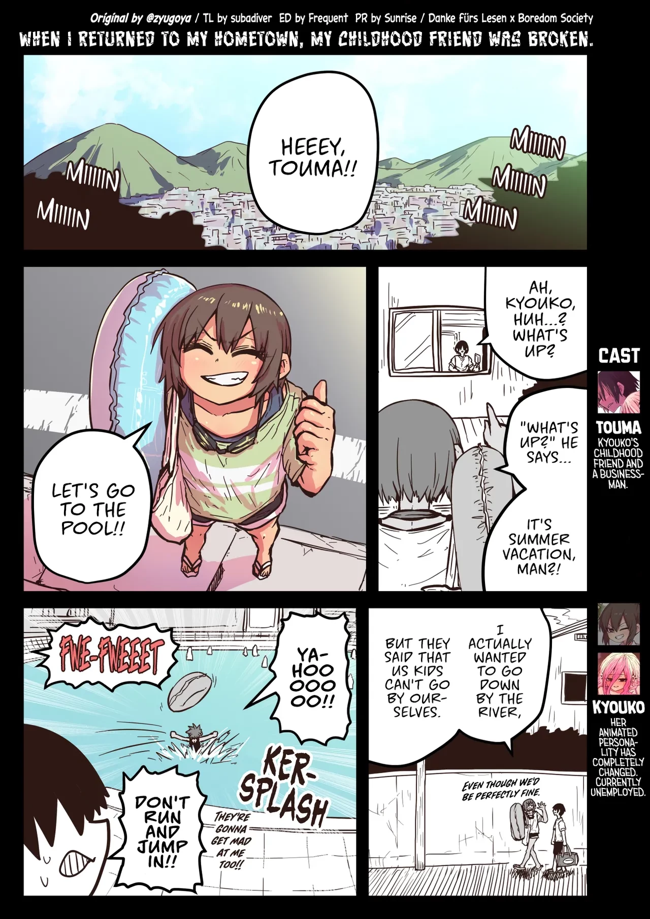 Jimoto ni Kaettekitara Osananajimi ga Kowareteta | When I Returned to My Hometown, My Childhood Friend was Broken (MainStory+FANBOX) porn comic picture 20