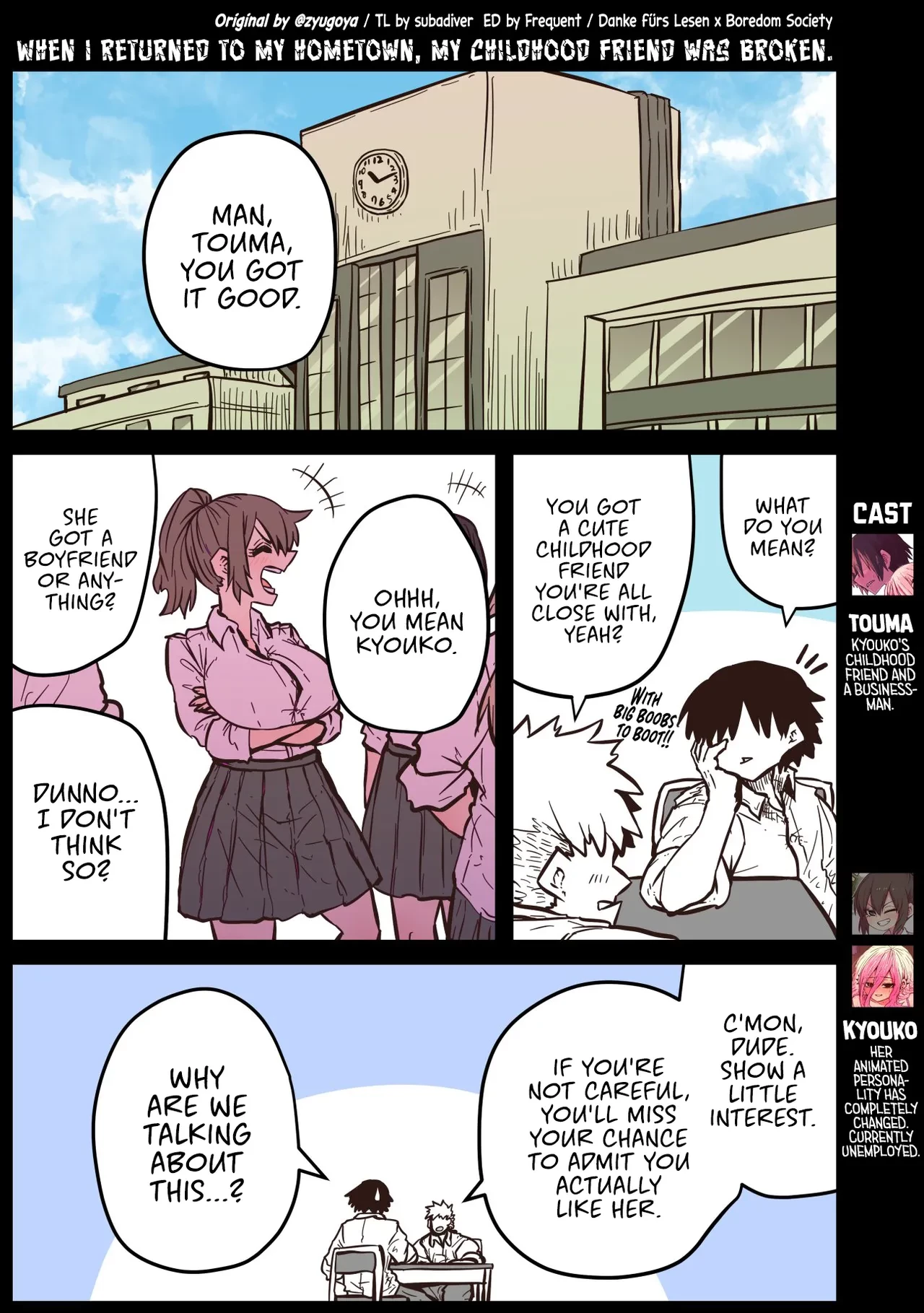 Jimoto ni Kaettekitara Osananajimi ga Kowareteta | When I Returned to My Hometown, My Childhood Friend was Broken (MainStory+FANBOX) porn comic picture 45