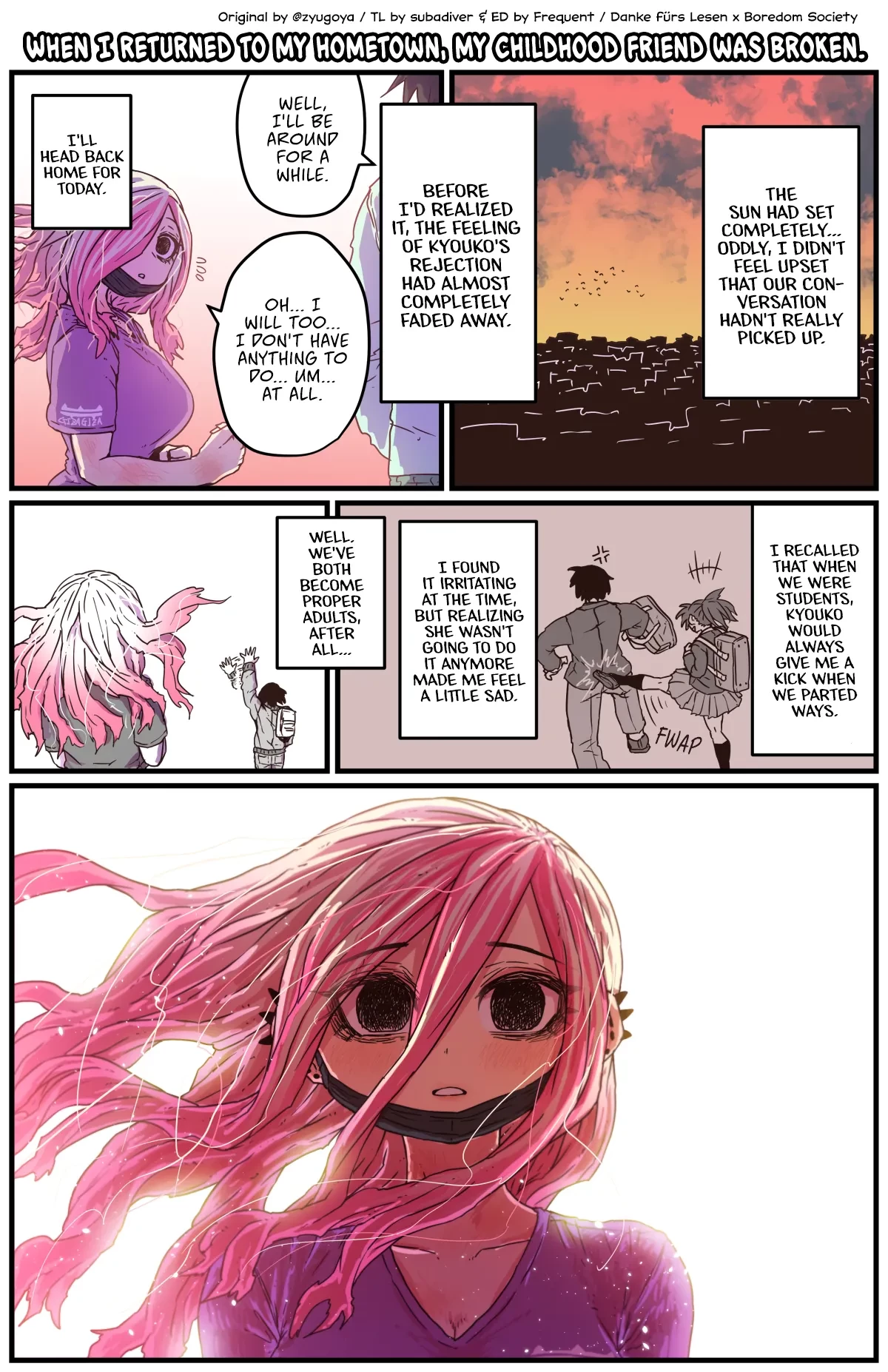 Jimoto ni Kaettekitara Osananajimi ga Kowareteta | When I Returned to My Hometown, My Childhood Friend was Broken (MainStory+FANBOX) porn comic picture 5