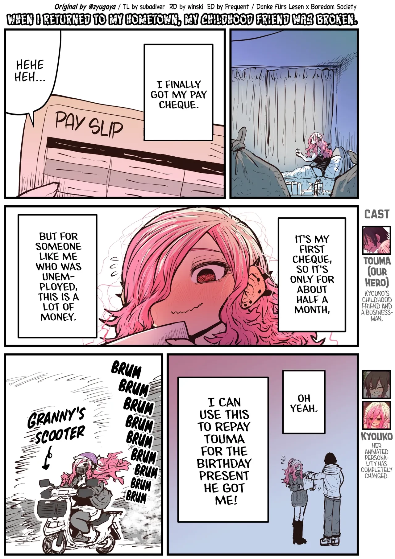 Jimoto ni Kaettekitara Osananajimi ga Kowareteta | When I Returned to My Hometown, My Childhood Friend was Broken (MainStory+FANBOX) porn comic picture 53