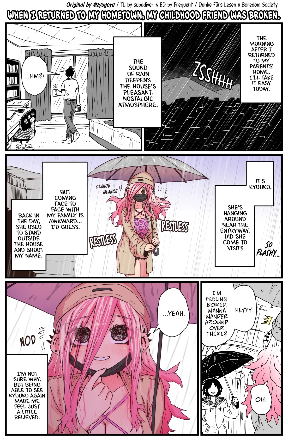 Jimoto ni Kaettekitara Osananajimi ga Kowareteta | When I Returned to My Hometown, My Childhood Friend was Broken (MainStory+FANBOX) porn comic picture 7
