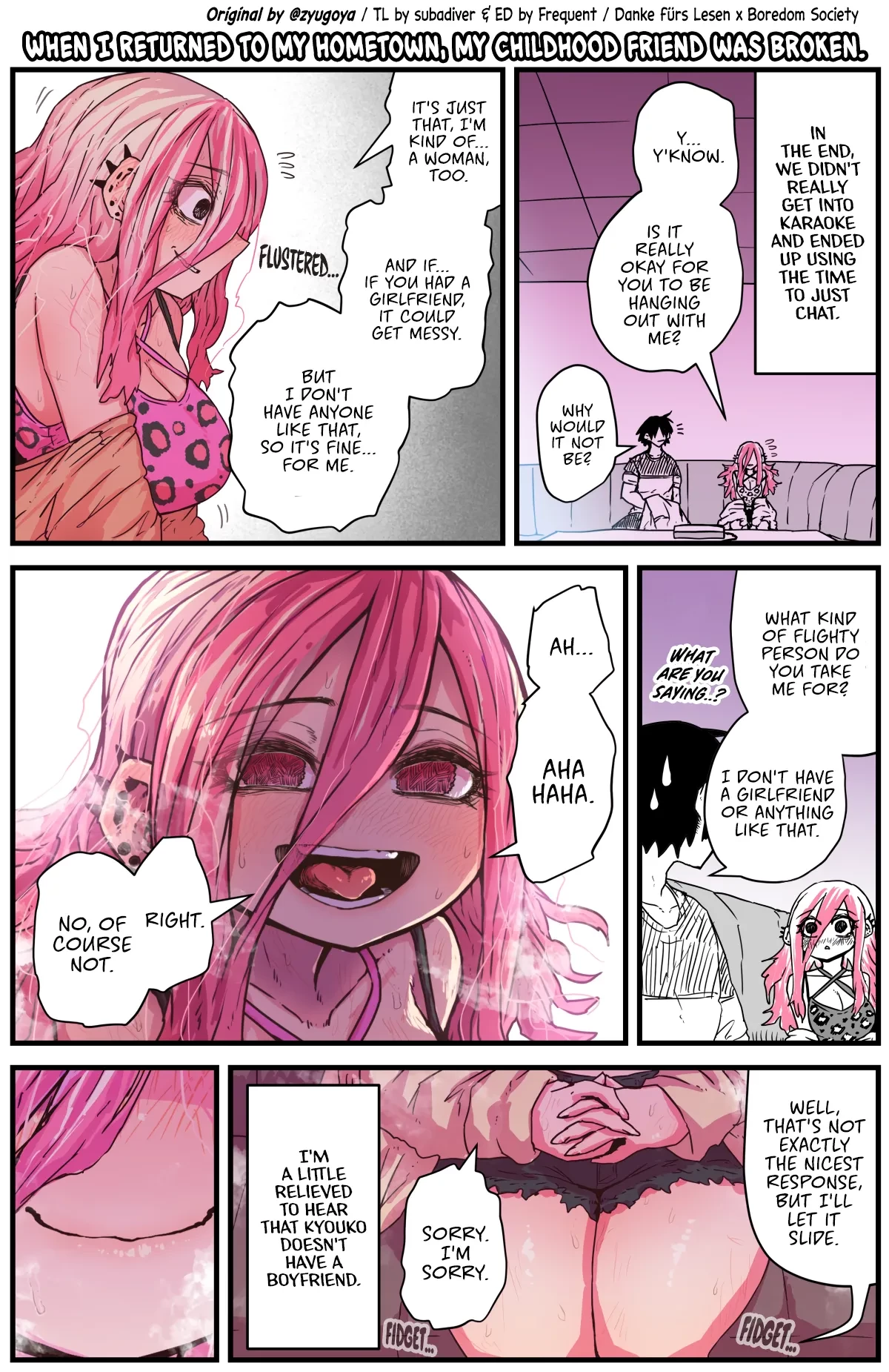 Jimoto ni Kaettekitara Osananajimi ga Kowareteta | When I Returned to My Hometown, My Childhood Friend was Broken (MainStory+FANBOX) porn comic picture 9