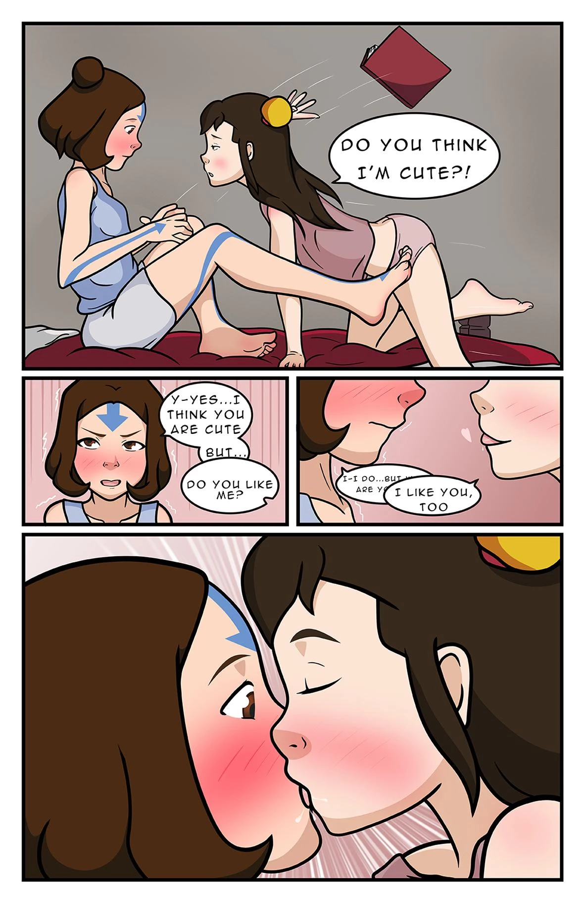 Jinora x Ikki porn comic picture 4