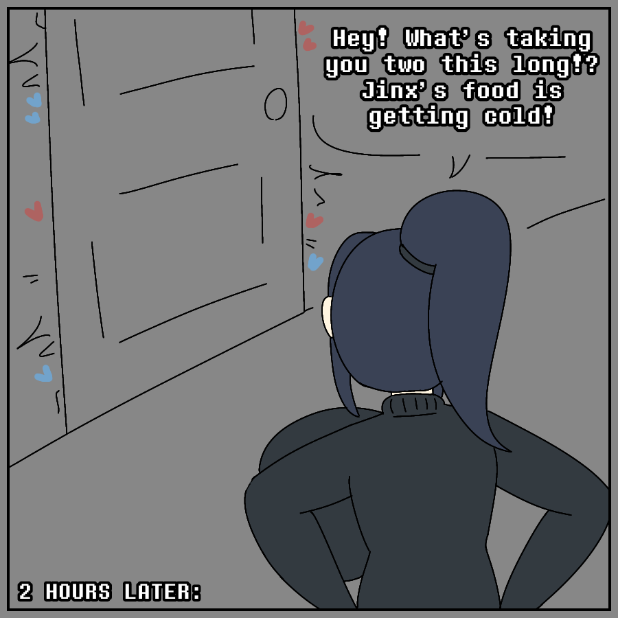 Jinx Moves In! porn comic picture 29