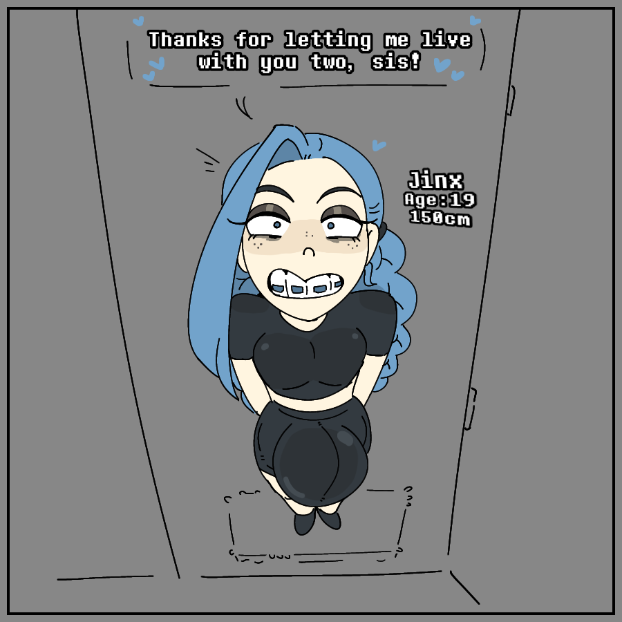 Jinx Moves In! porn comic picture 3