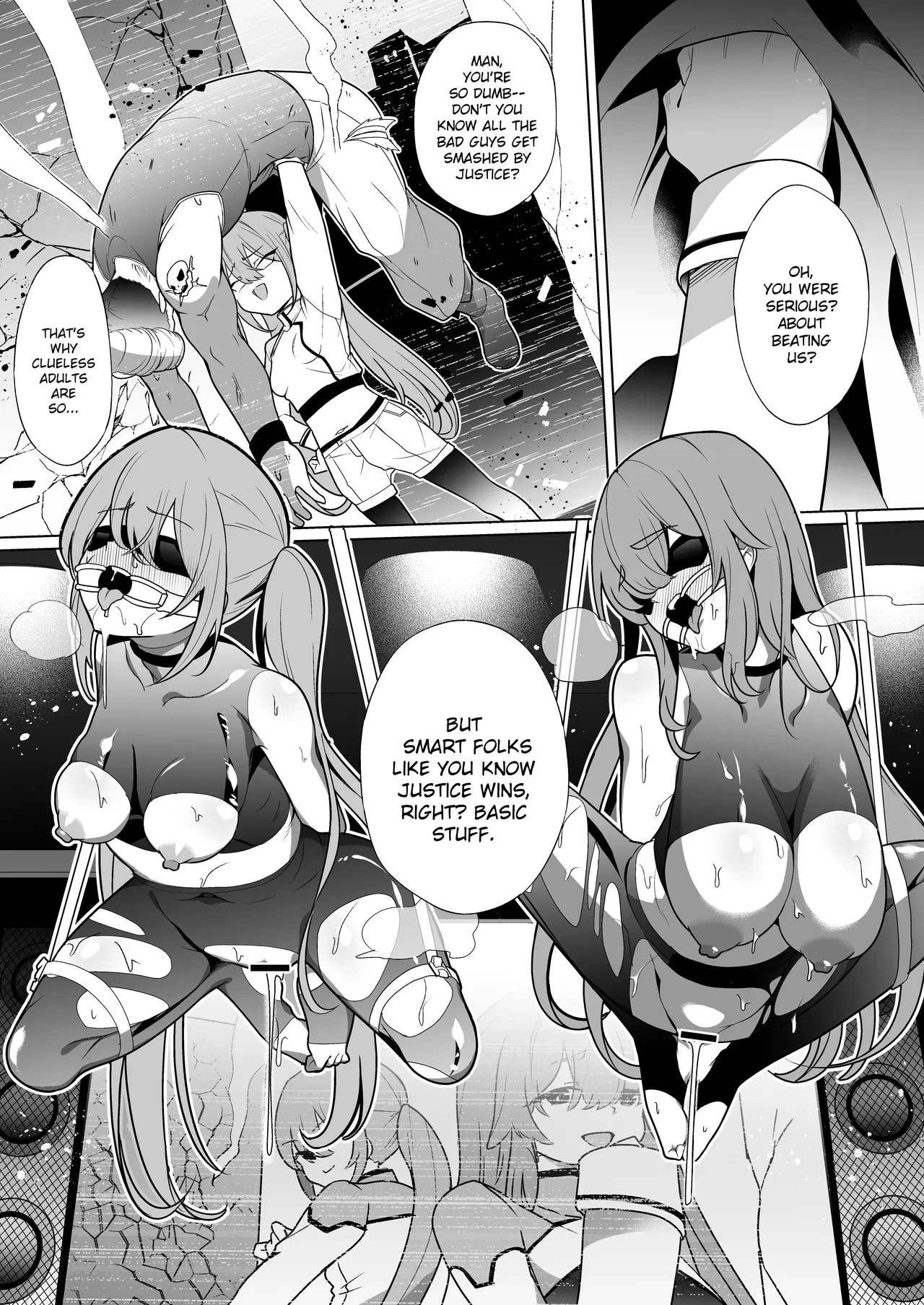Jo Chiku Kako Plant Torawareta Hero Twin-Bird Kako Kiroku Koupen porn comic picture 39