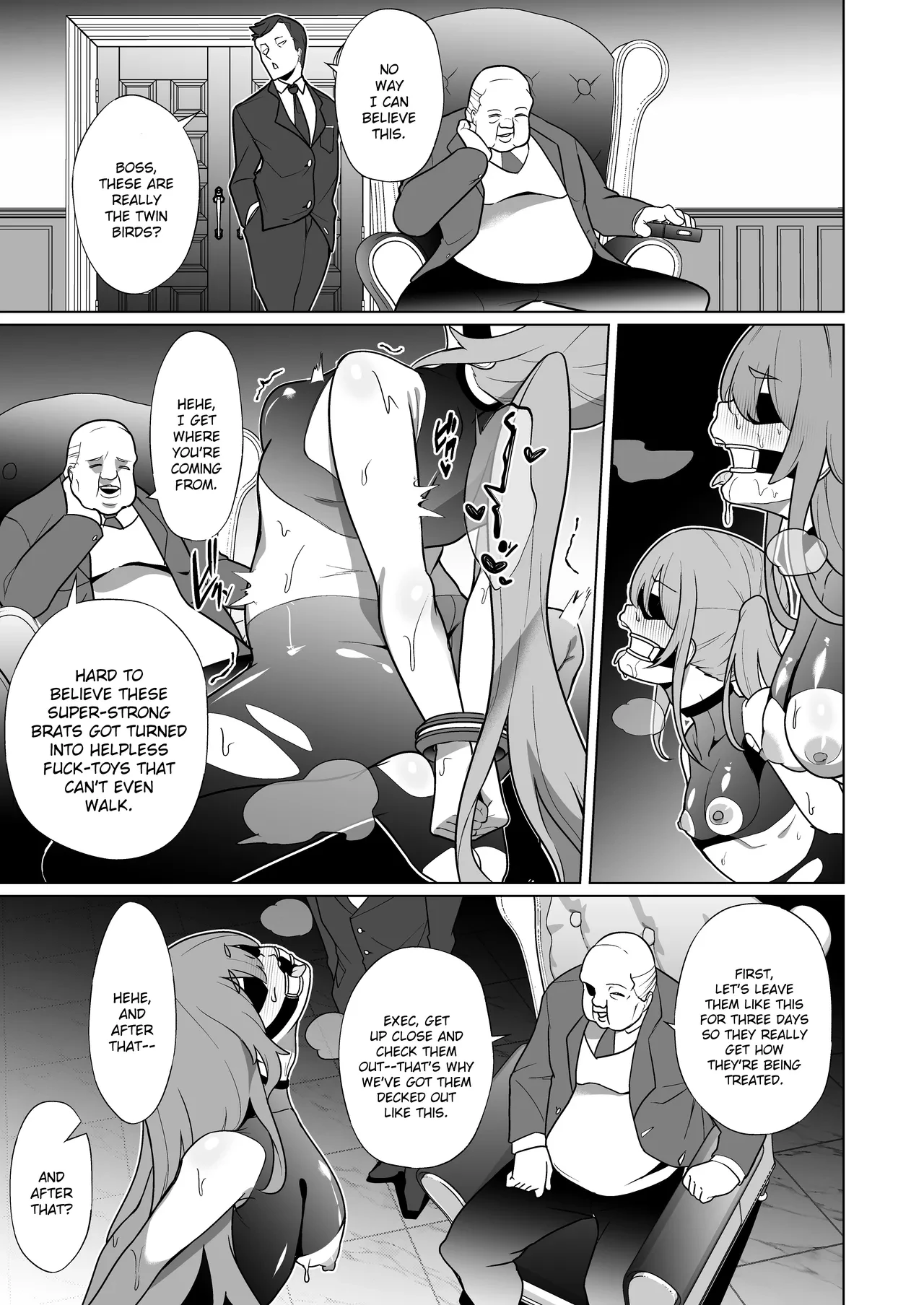 Jo Chiku Kako Plant Torawareta Hero Twin-Bird Kako Kiroku Koupen porn comic picture 40