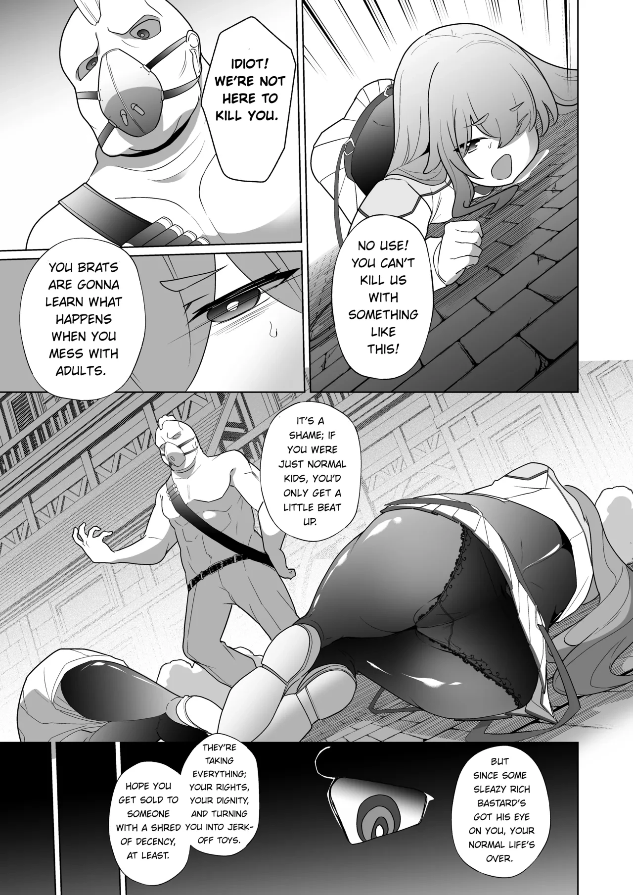 Jo Chiku Kako Plant Torawareta Hero Twin-Bird Kako Kiroku Zenpen porn comic picture 10