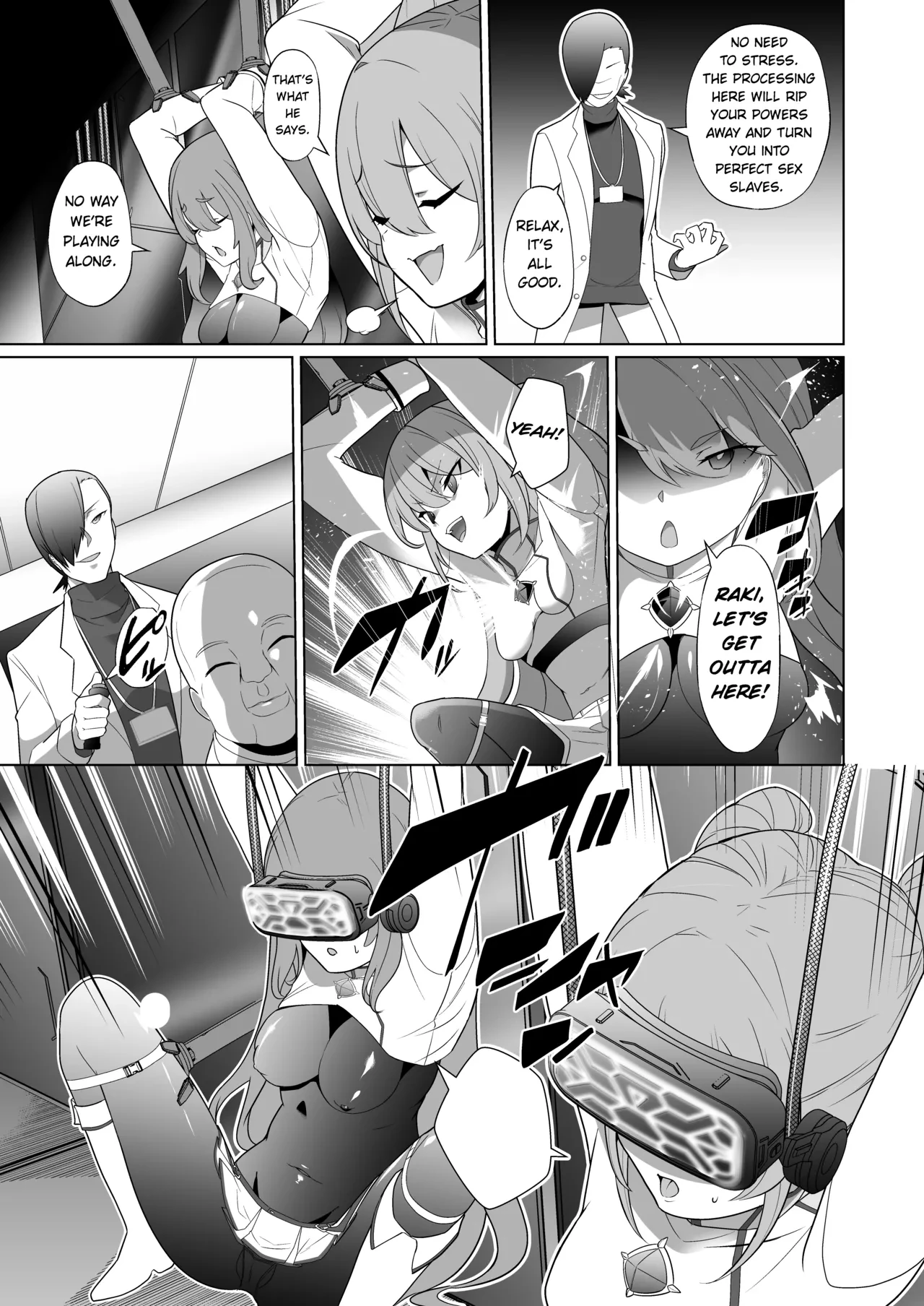Jo Chiku Kako Plant Torawareta Hero Twin-Bird Kako Kiroku Zenpen porn comic picture 14