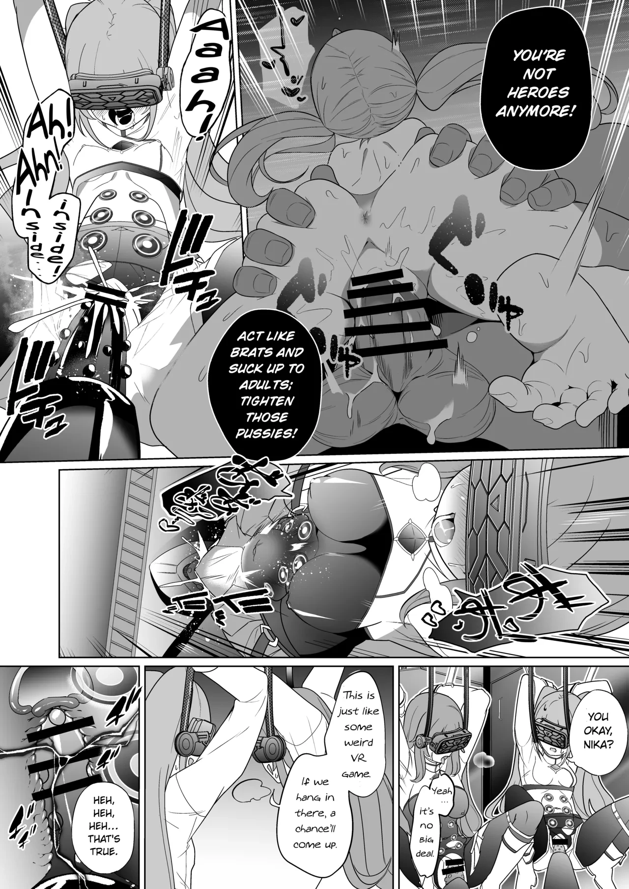 Jo Chiku Kako Plant Torawareta Hero Twin-Bird Kako Kiroku Zenpen porn comic picture 17