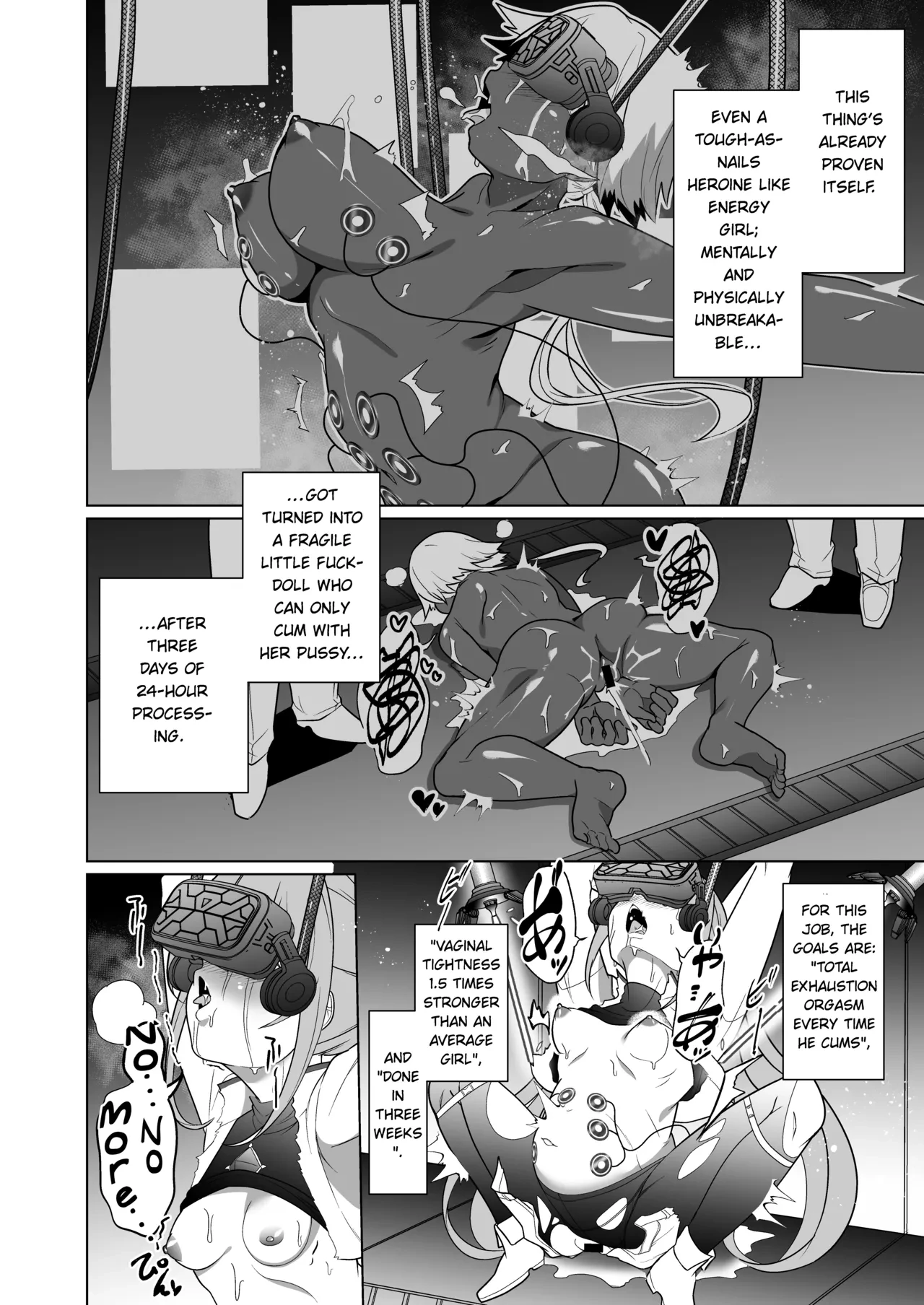 Jo Chiku Kako Plant Torawareta Hero Twin-Bird Kako Kiroku Zenpen porn comic picture 19
