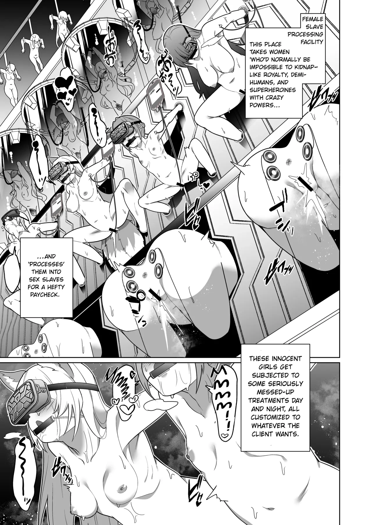 Jo Chiku Kako Plant Torawareta Hero Twin-Bird Kako Kiroku Zenpen porn comic picture 2