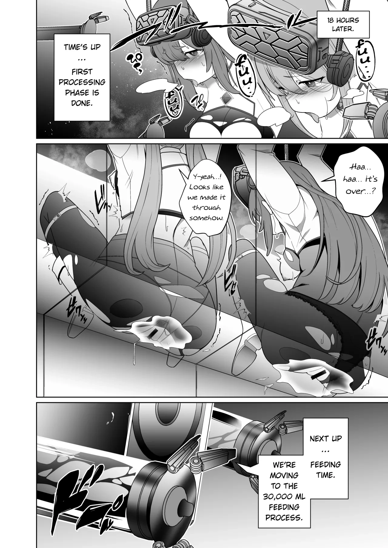 Jo Chiku Kako Plant Torawareta Hero Twin-Bird Kako Kiroku Zenpen porn comic picture 21