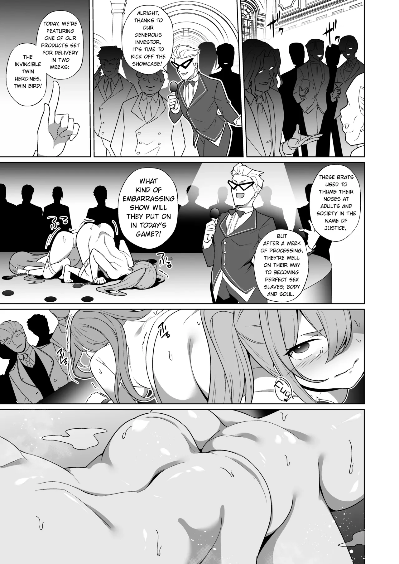 Jo Chiku Kako Plant Torawareta Hero Twin-Bird Kako Kiroku Zenpen porn comic picture 30