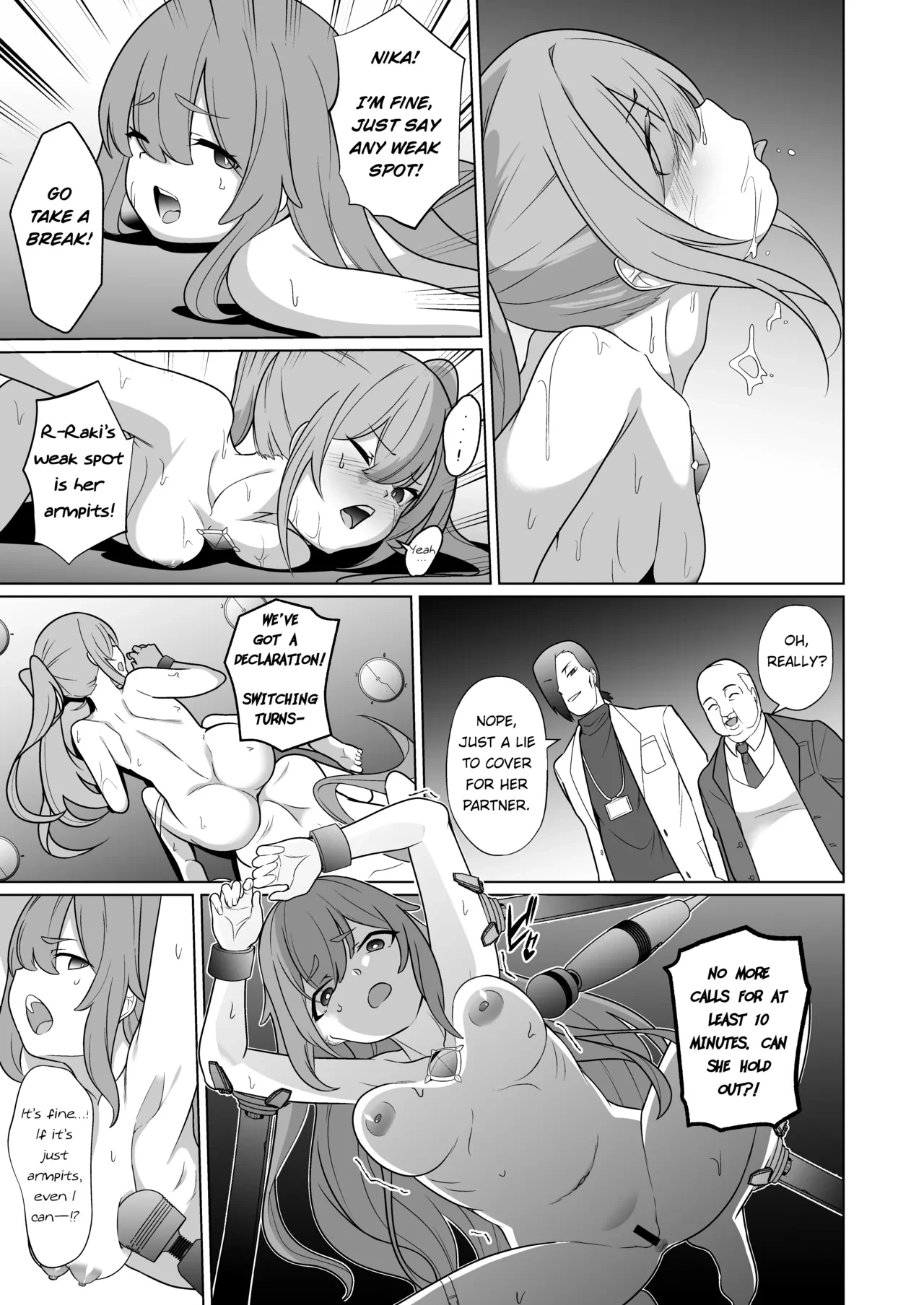 Jo Chiku Kako Plant Torawareta Hero Twin-Bird Kako Kiroku Zenpen porn comic picture 36