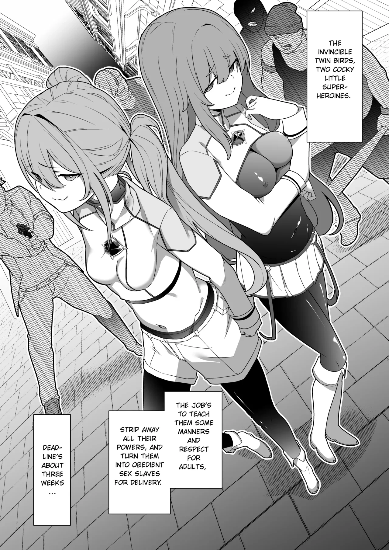 Jo Chiku Kako Plant Torawareta Hero Twin-Bird Kako Kiroku Zenpen porn comic picture 5