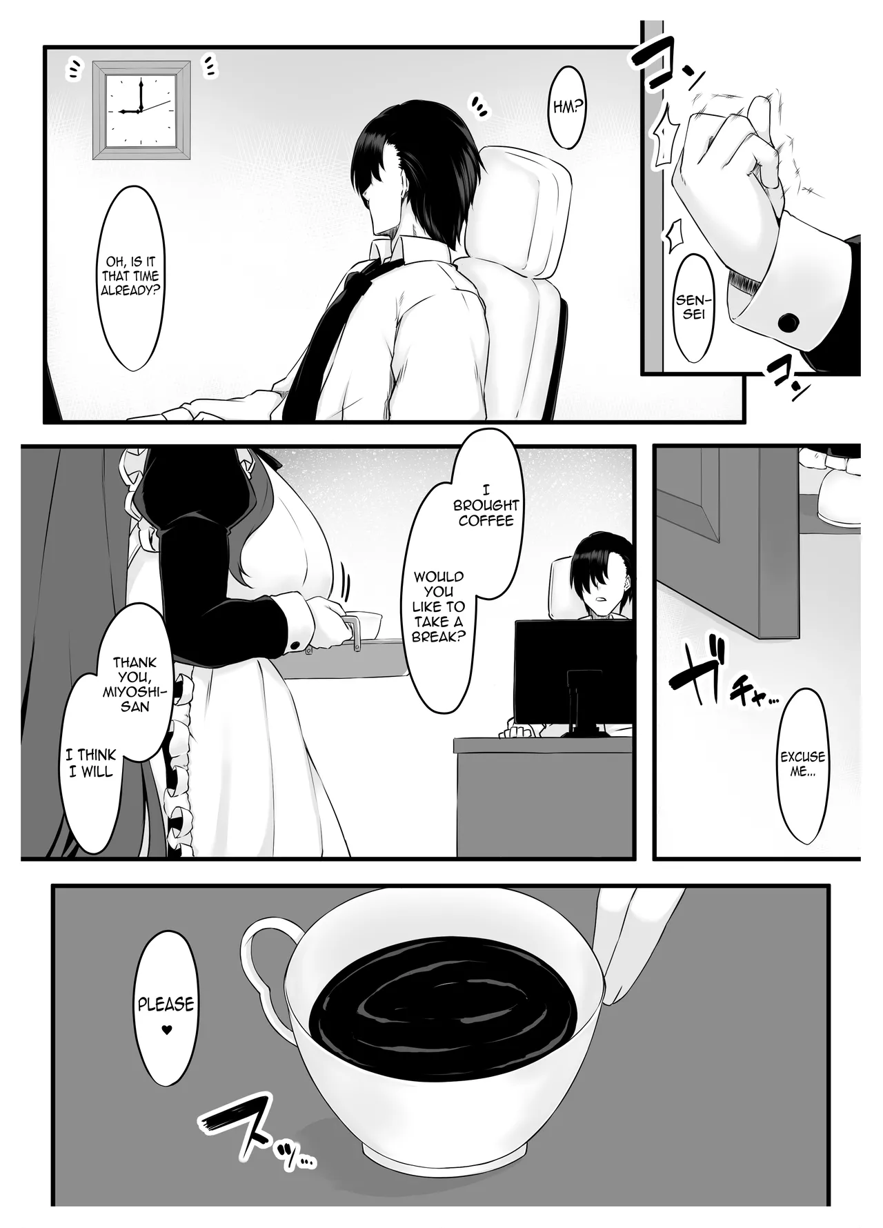 JOB HUNTING SITUATION OF STUDENT MAID | Oshiego Maid no Shuukatsu Jijou porn comic picture 4
