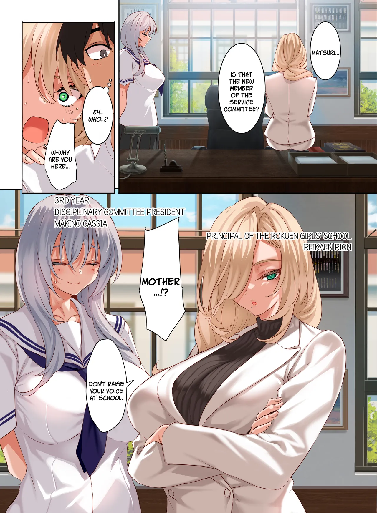 Jogakkou de Otoko Hitori na node Kousoku de Seiyoku no Hakeguchi ni Sareru Nichijou 4.5-Jigenme porn comic picture 4