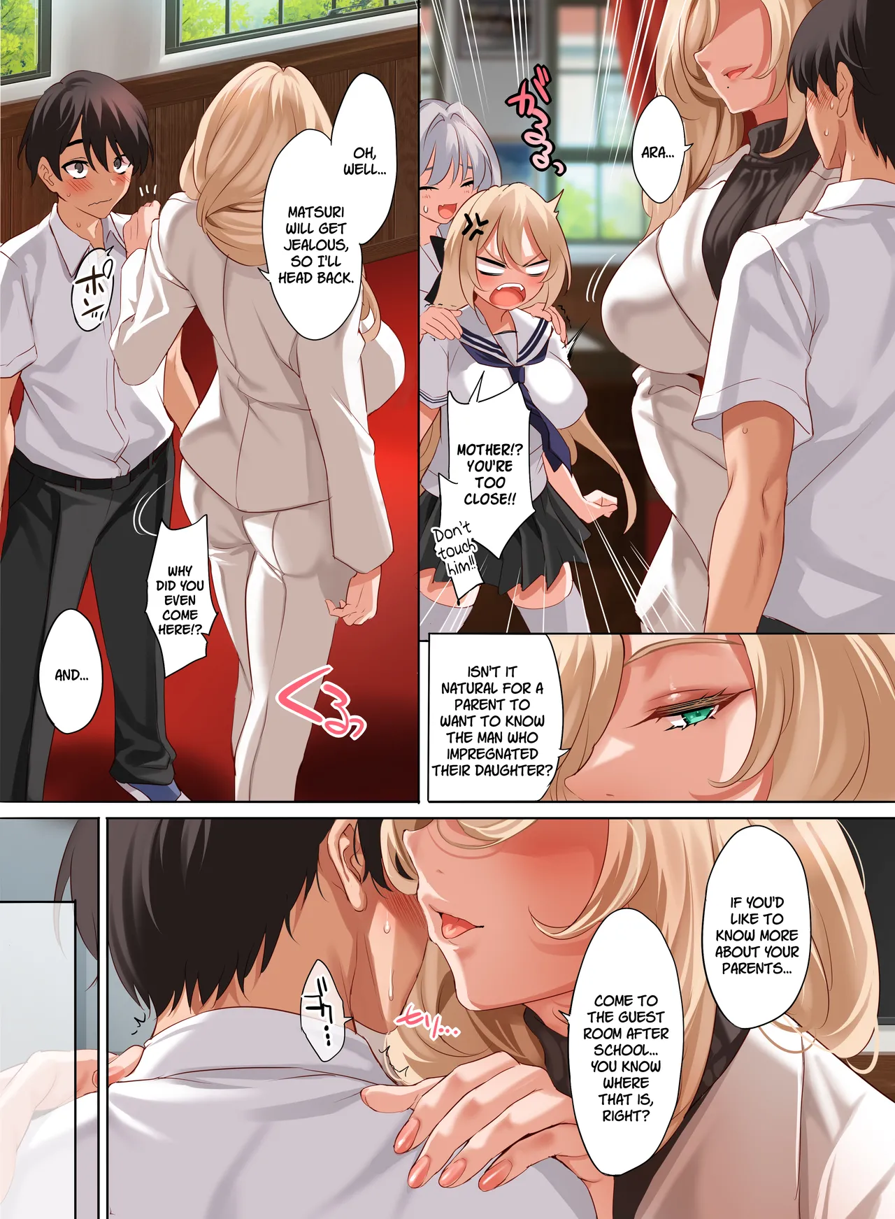 Jogakkou de Otoko Hitori na node Kousoku de Seiyoku no Hakeguchi ni Sareru Nichijou 4.5-Jigenme porn comic picture 7