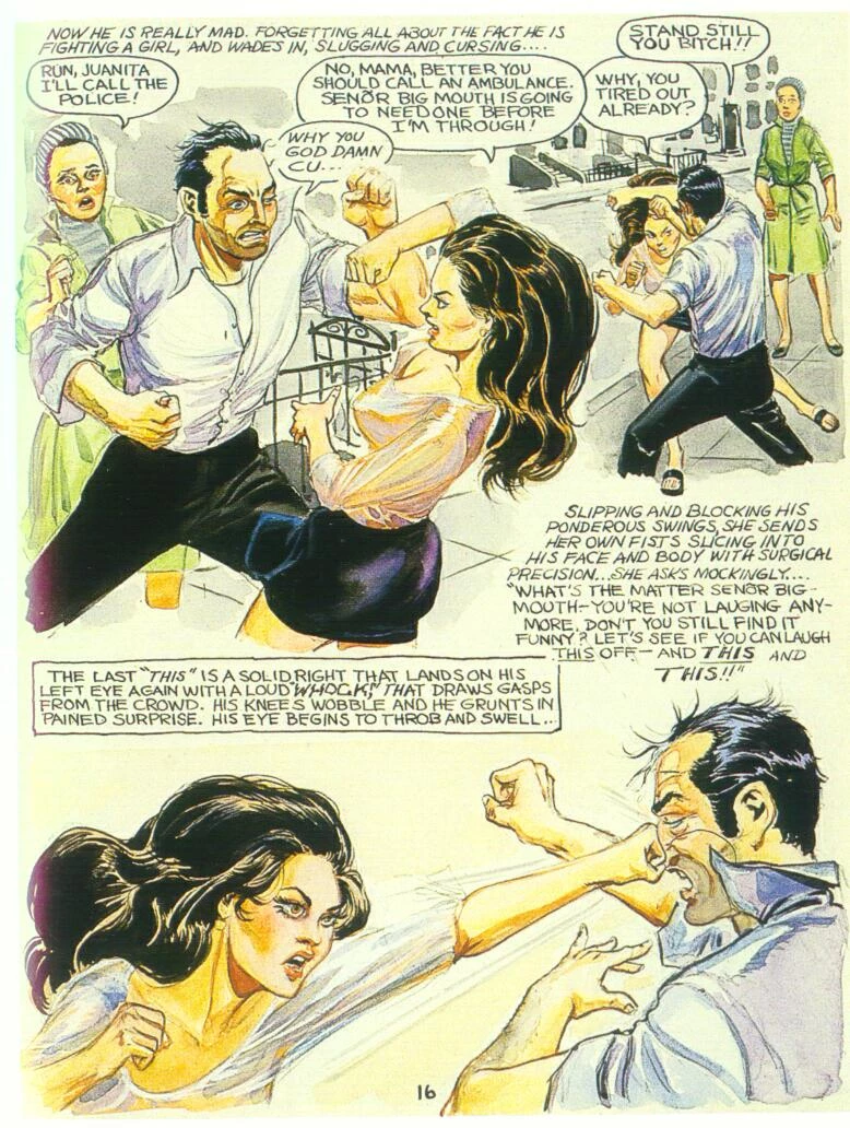 Juanita's Fight [ENG] porn comic picture 17