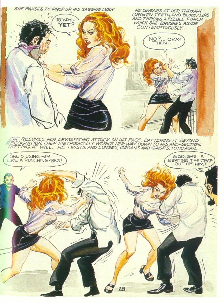 Juanita's Fight [ENG] porn comic picture 29