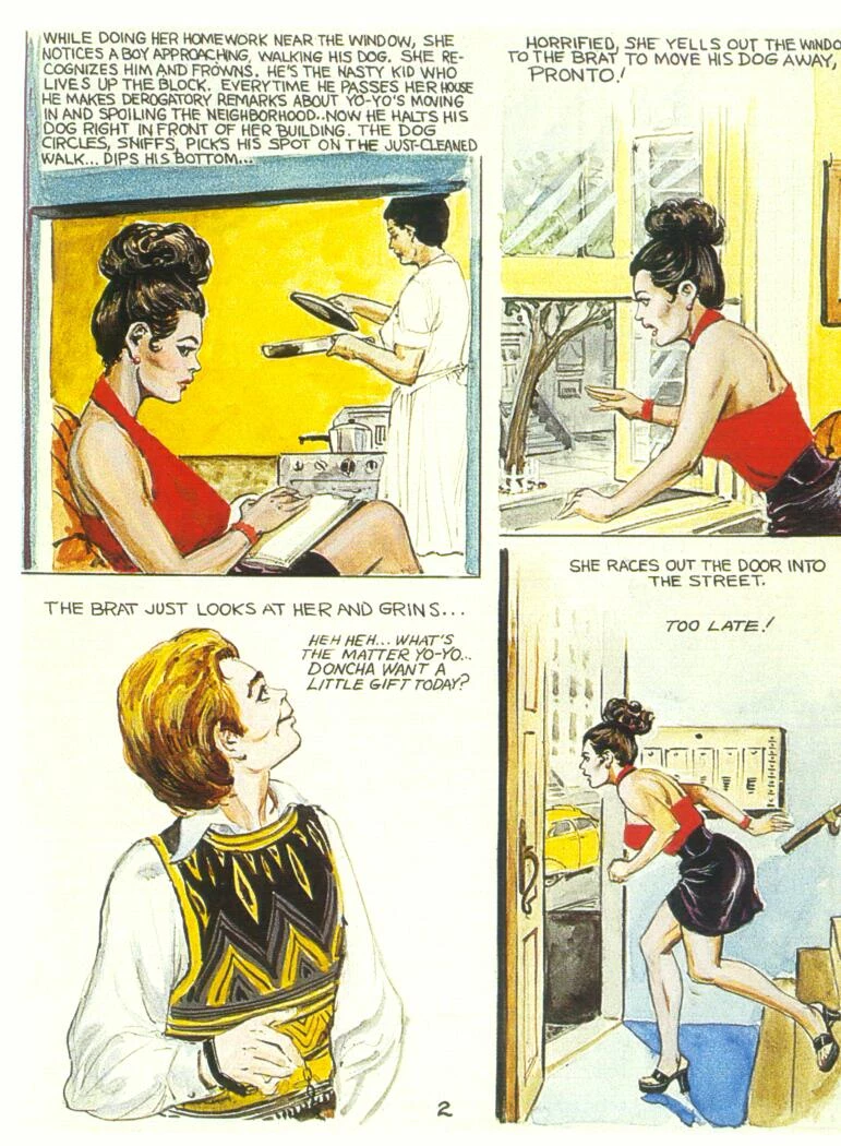 Juanita's Fight [ENG] porn comic picture 3