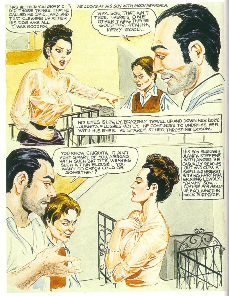 Juanita's Fight [ENG] porn comic picture 8