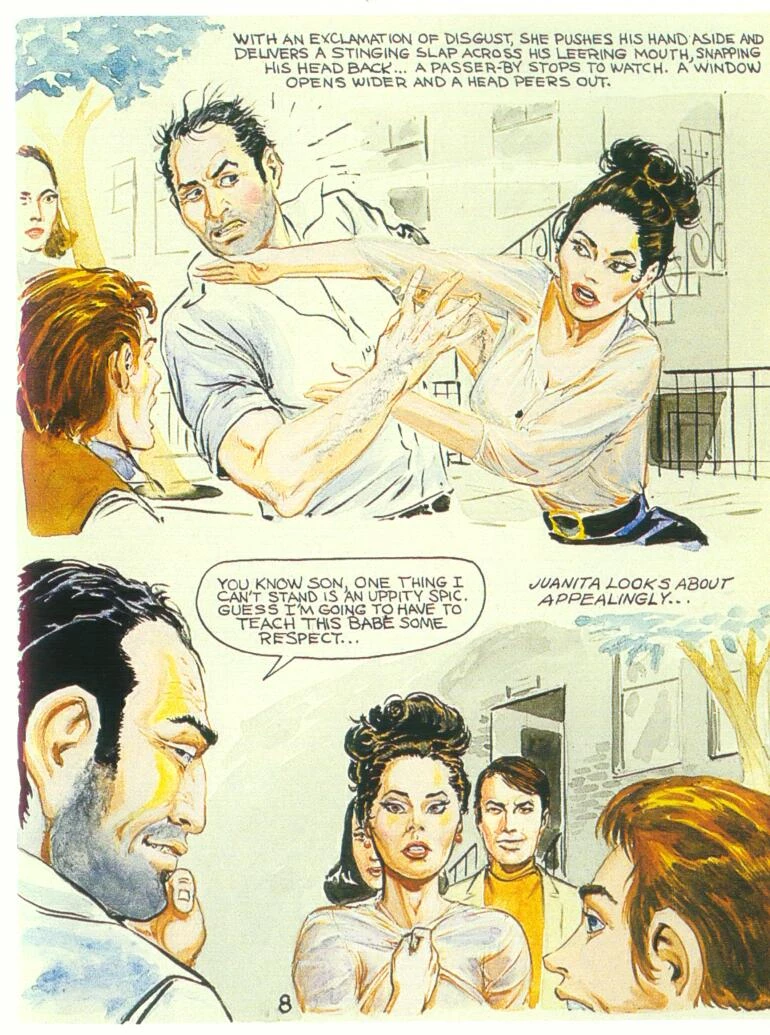 Juanita's Fight [ENG] porn comic picture 9