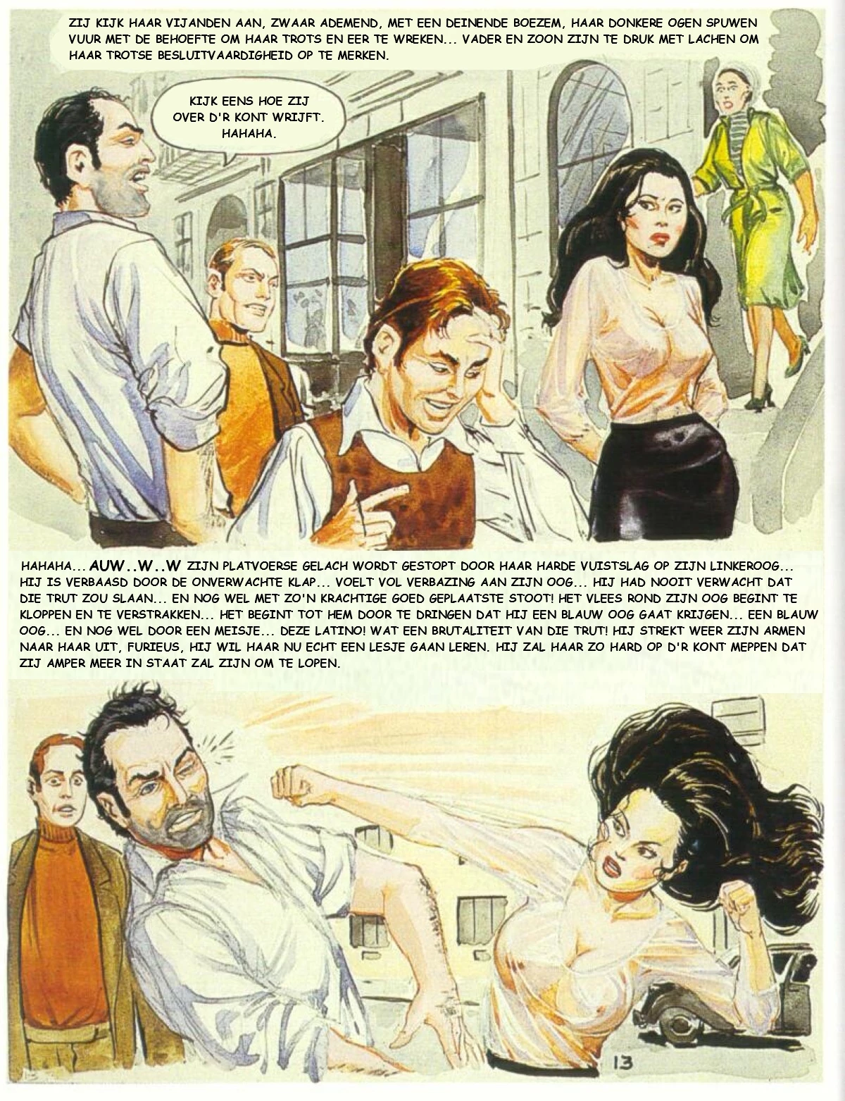 Juanita's Fight [NL] porn comic picture 14