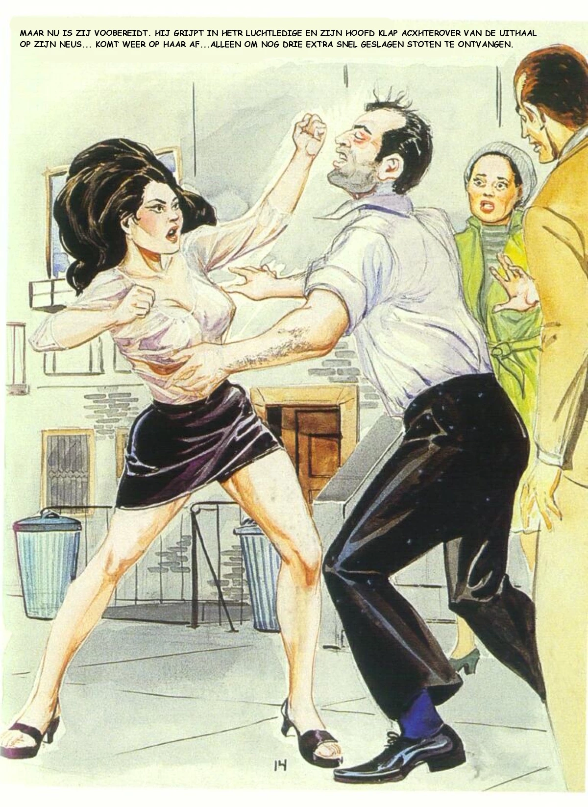 Juanita's Fight [NL] porn comic picture 15