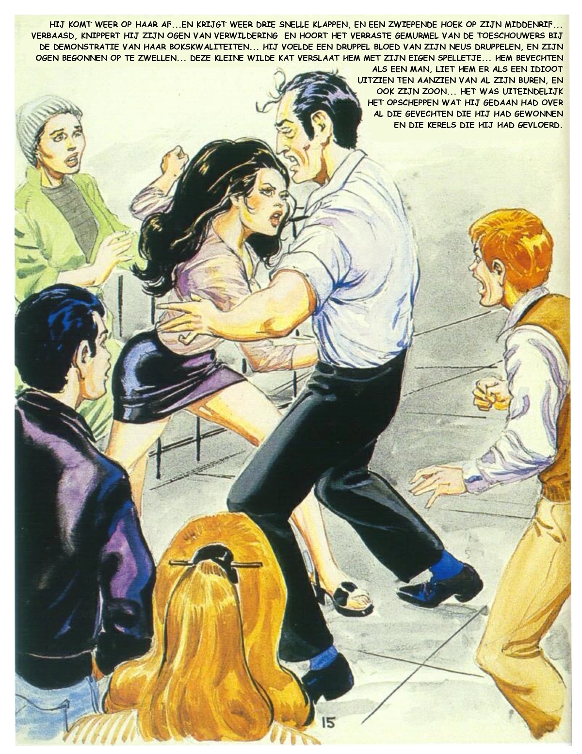 Juanita's Fight [NL] porn comic picture 16