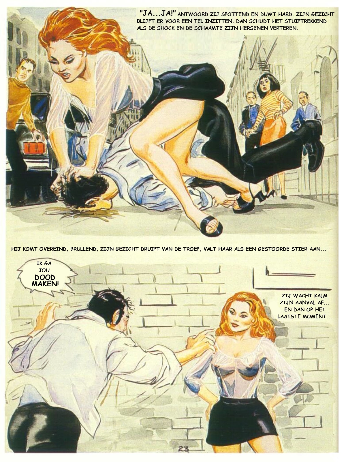 Juanita's Fight [NL] porn comic picture 24