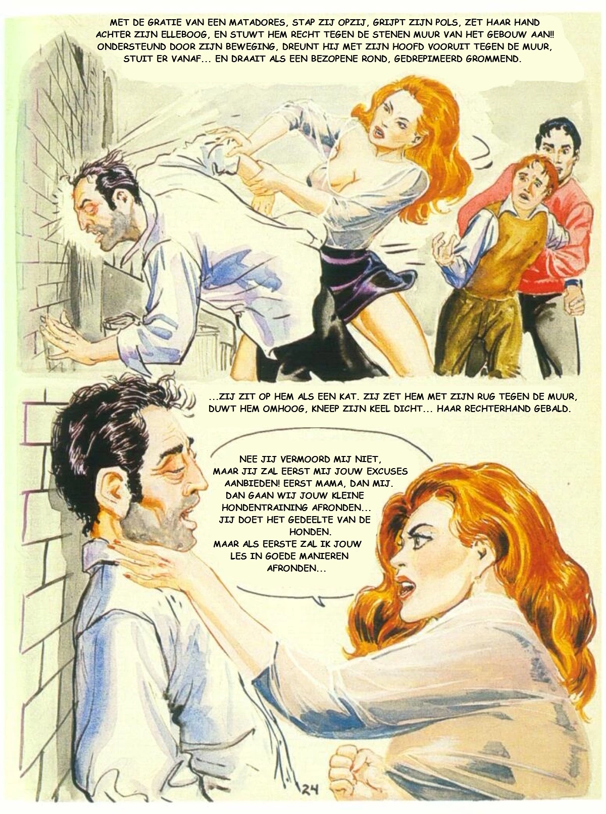 Juanita's Fight [NL] porn comic picture 25