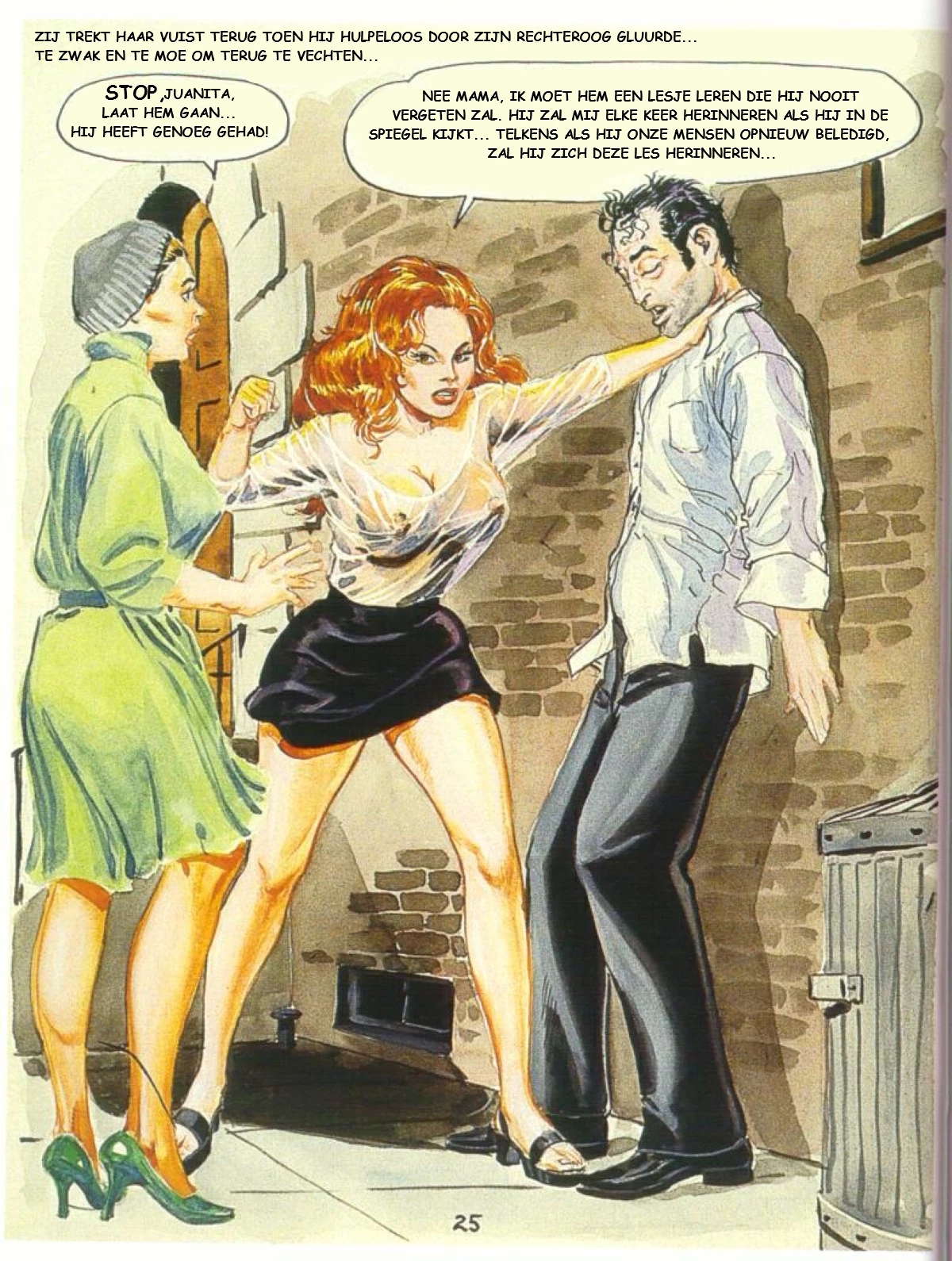 Juanita's Fight [NL] porn comic picture 26