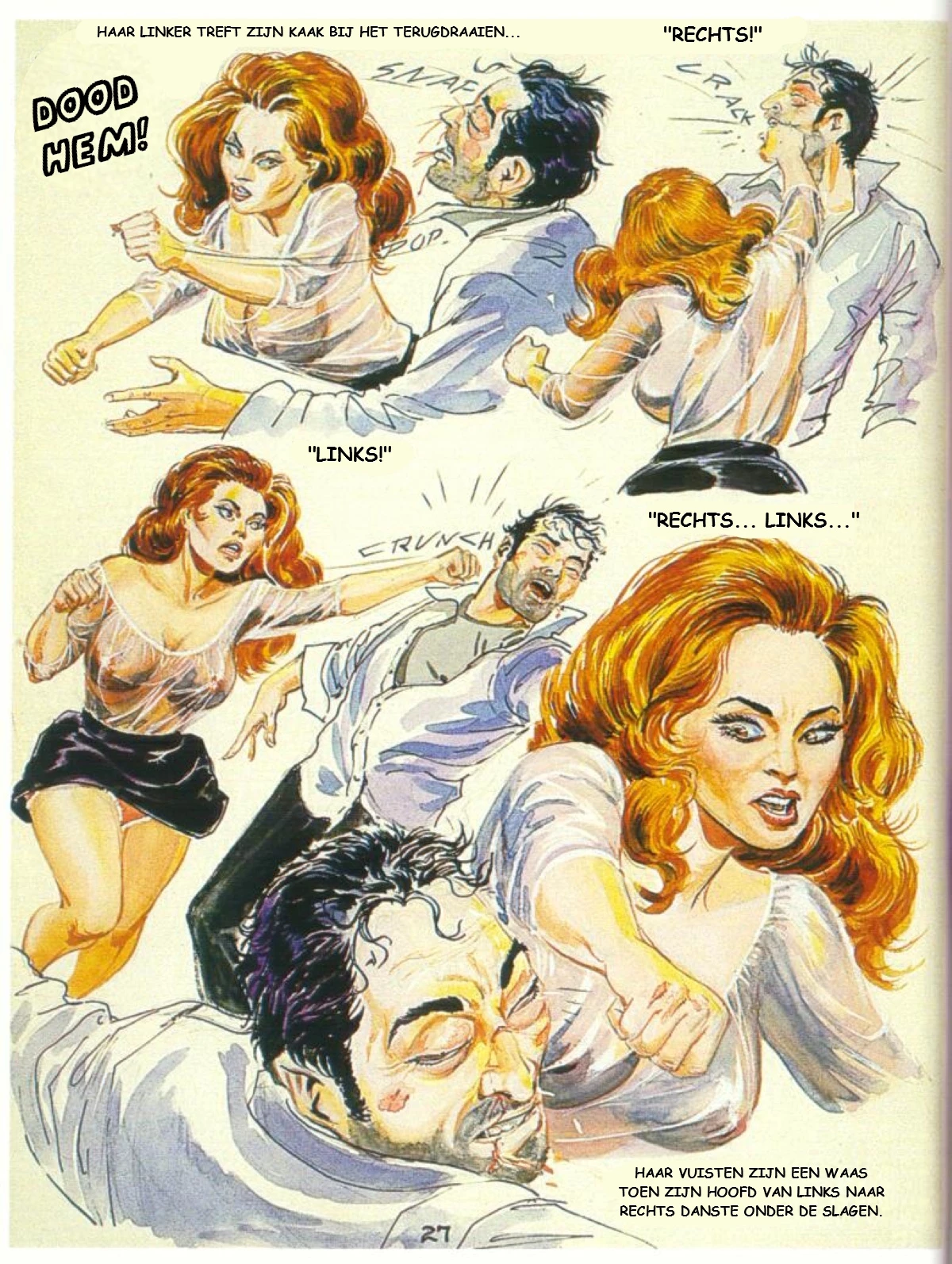 Juanita's Fight [NL] porn comic picture 28