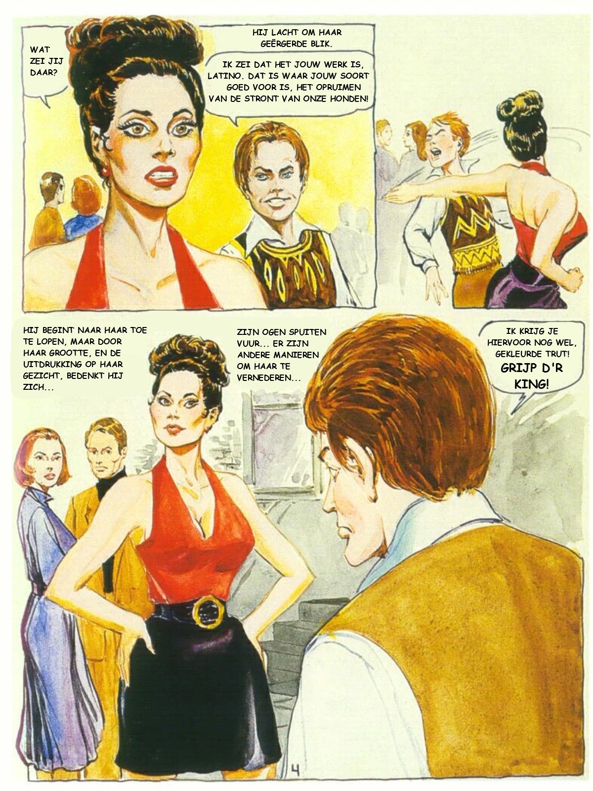 Juanita's Fight [NL] porn comic picture 5