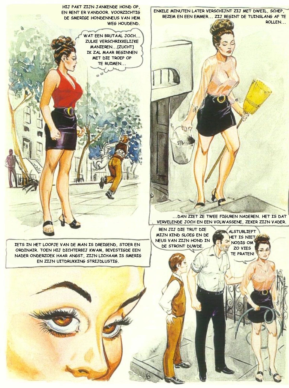 Juanita's Fight [NL] porn comic picture 7