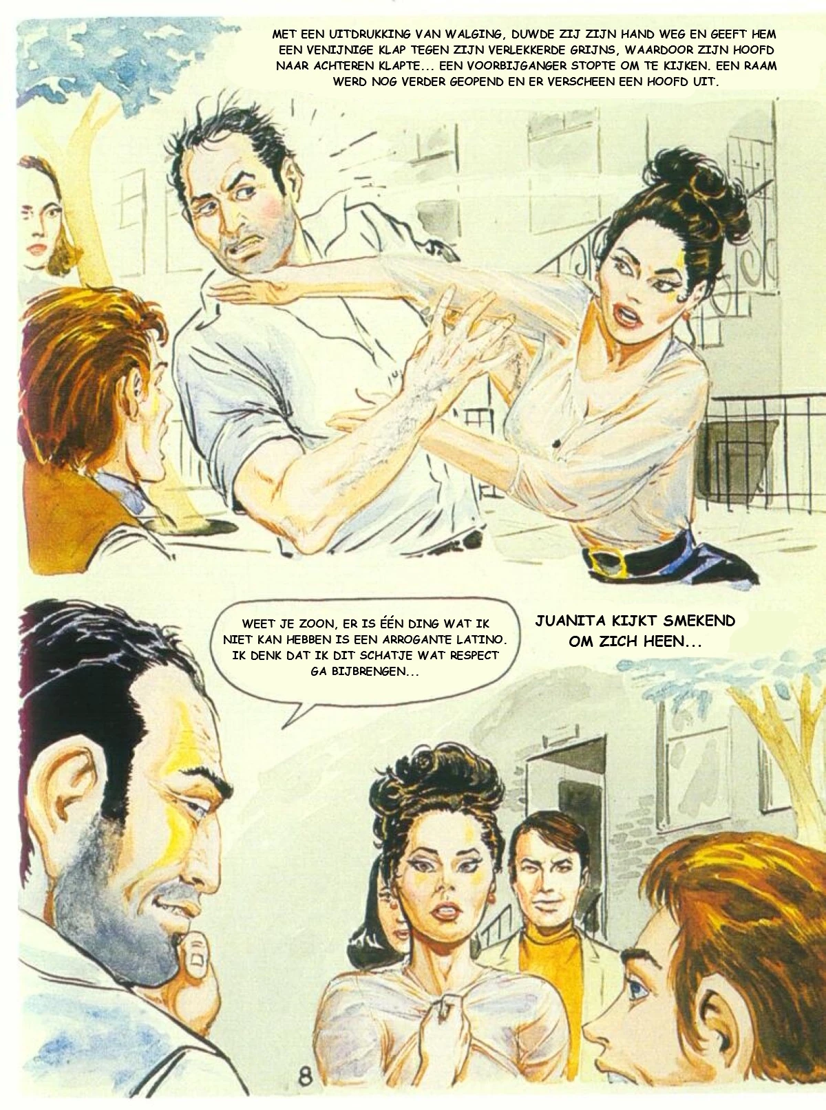 Juanita's Fight [NL] porn comic picture 9