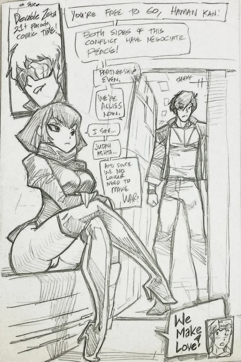 Judua X Haman are gundam seedin' Goof Of porn comic picture 1